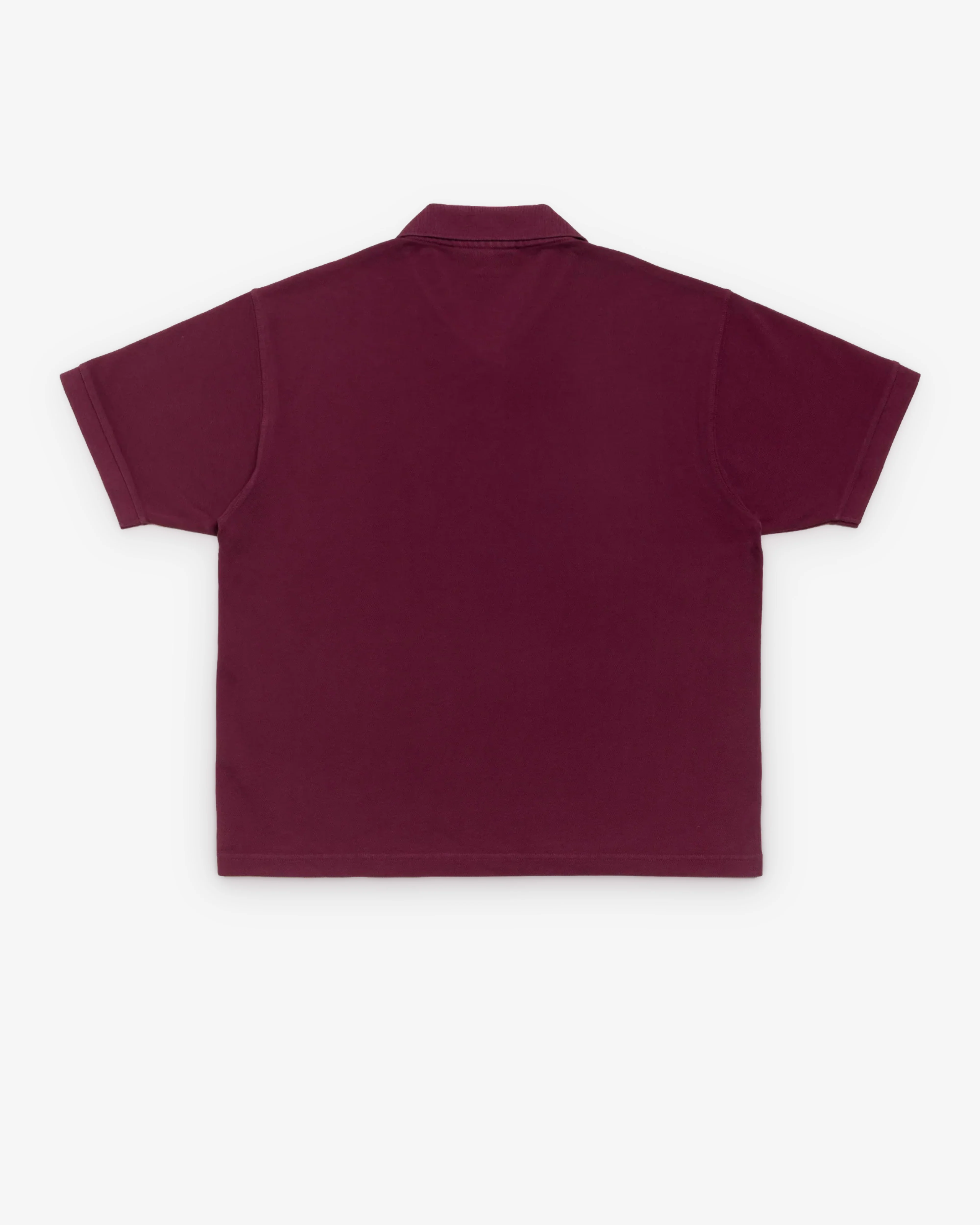 Stüssy - Men's Classic Pique Polo - (Plum)