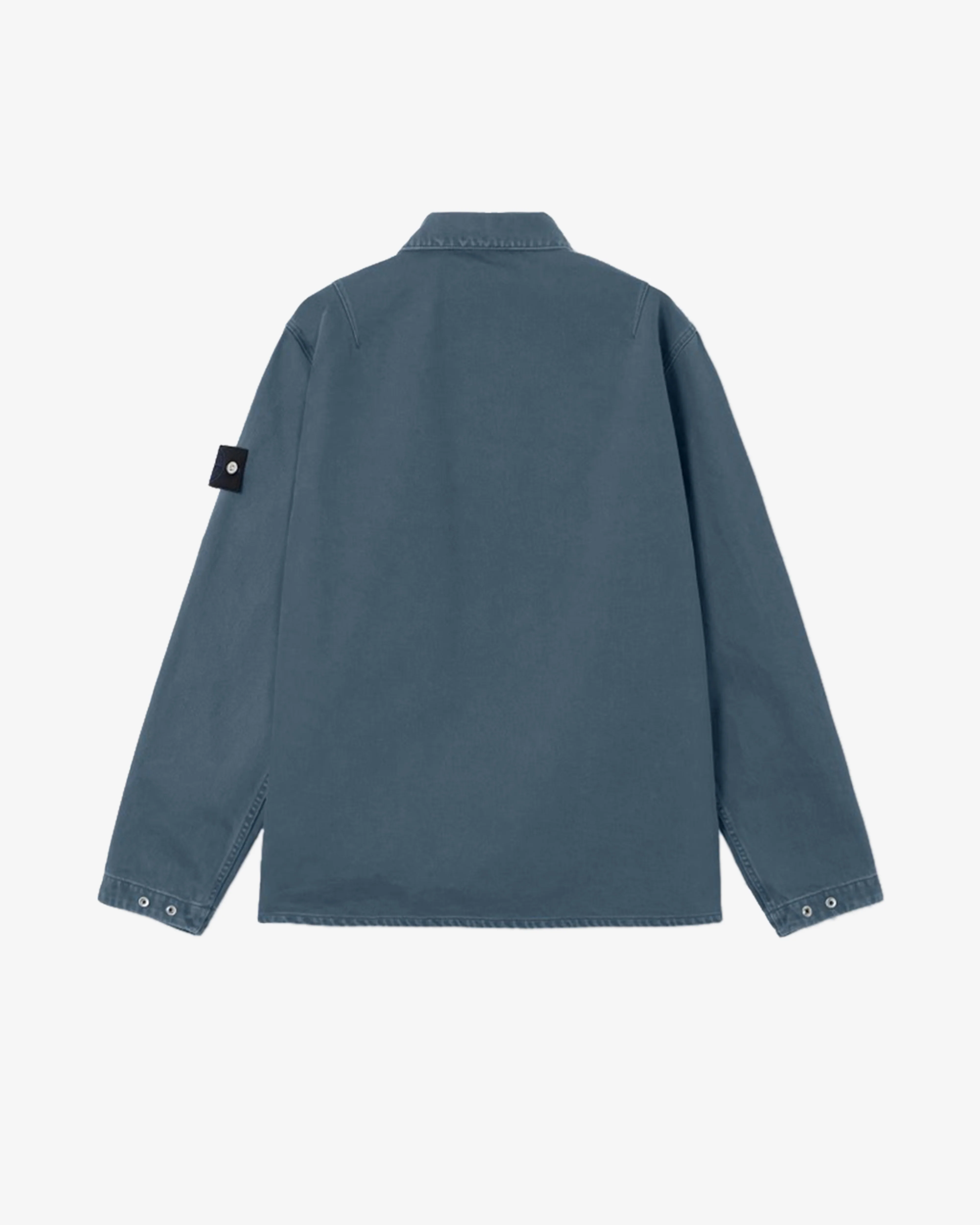 Stone Island - Men's Light Bull Denim Indigo-TC Shirt - (Indigo)