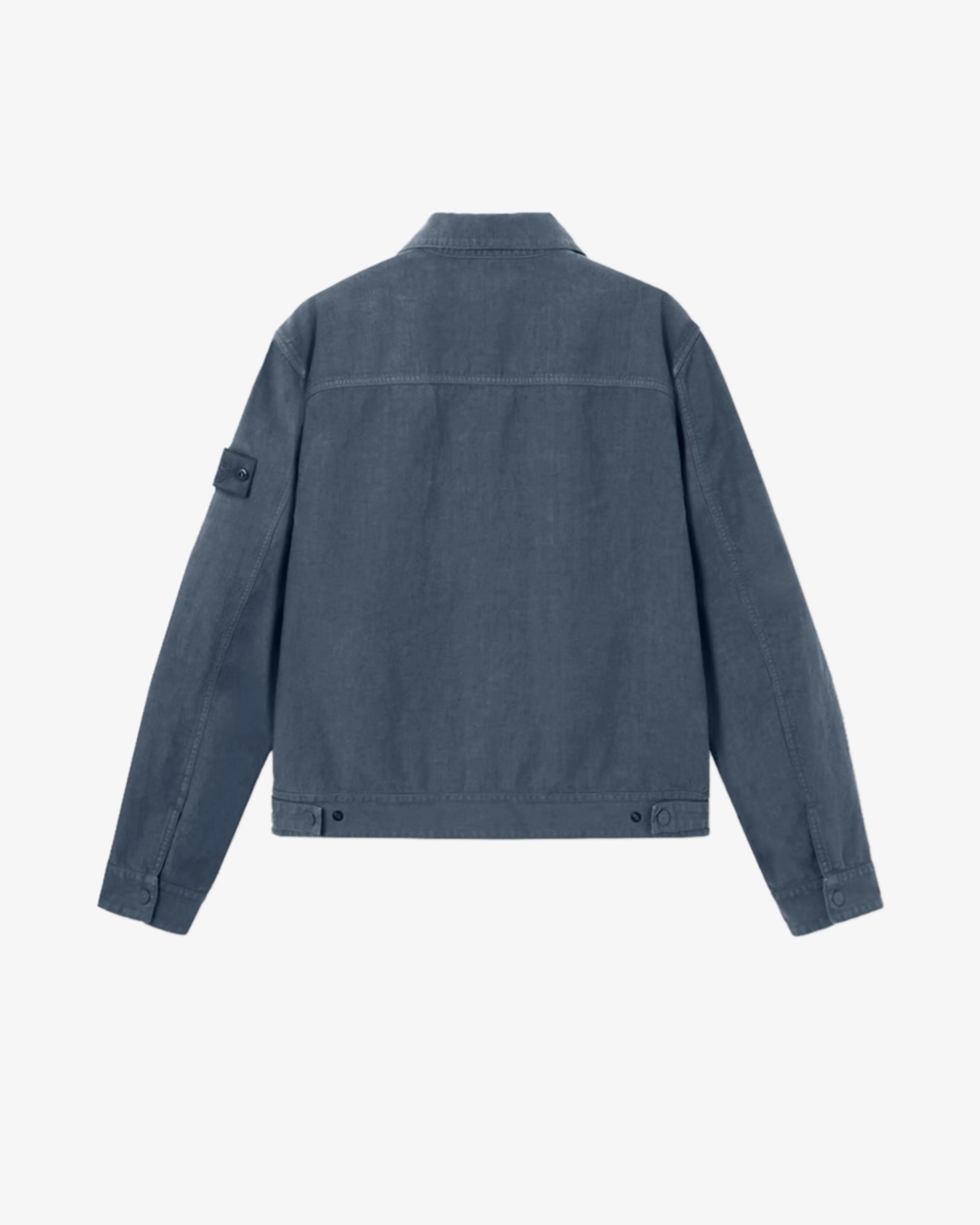 Stone Island - Men's Bonded Linen-TC_S.I. Ghost - (Slate Blue)