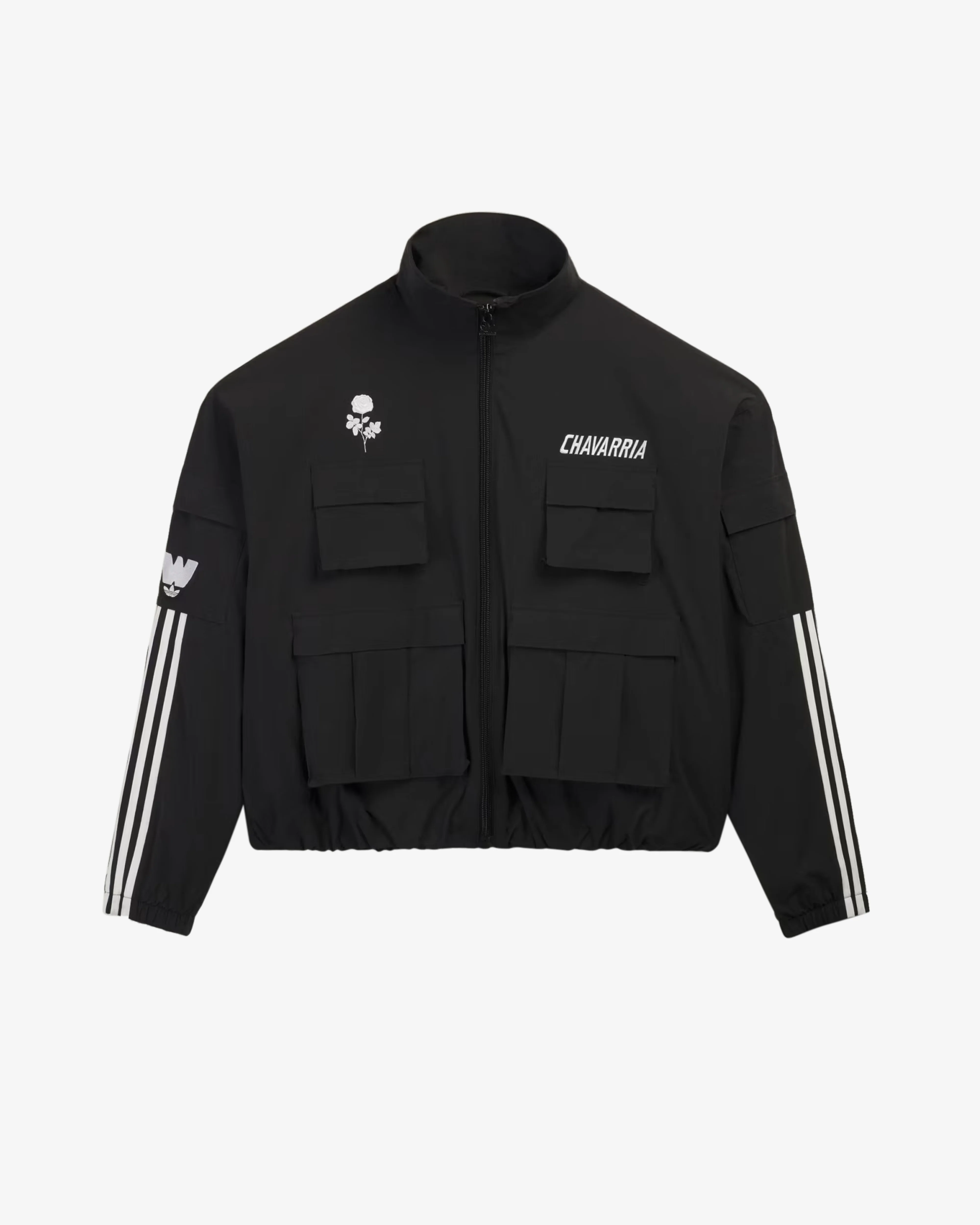 Adidas - Men's Chavarria Cargo Jacket - (Black) view 1, Click to Zoom in