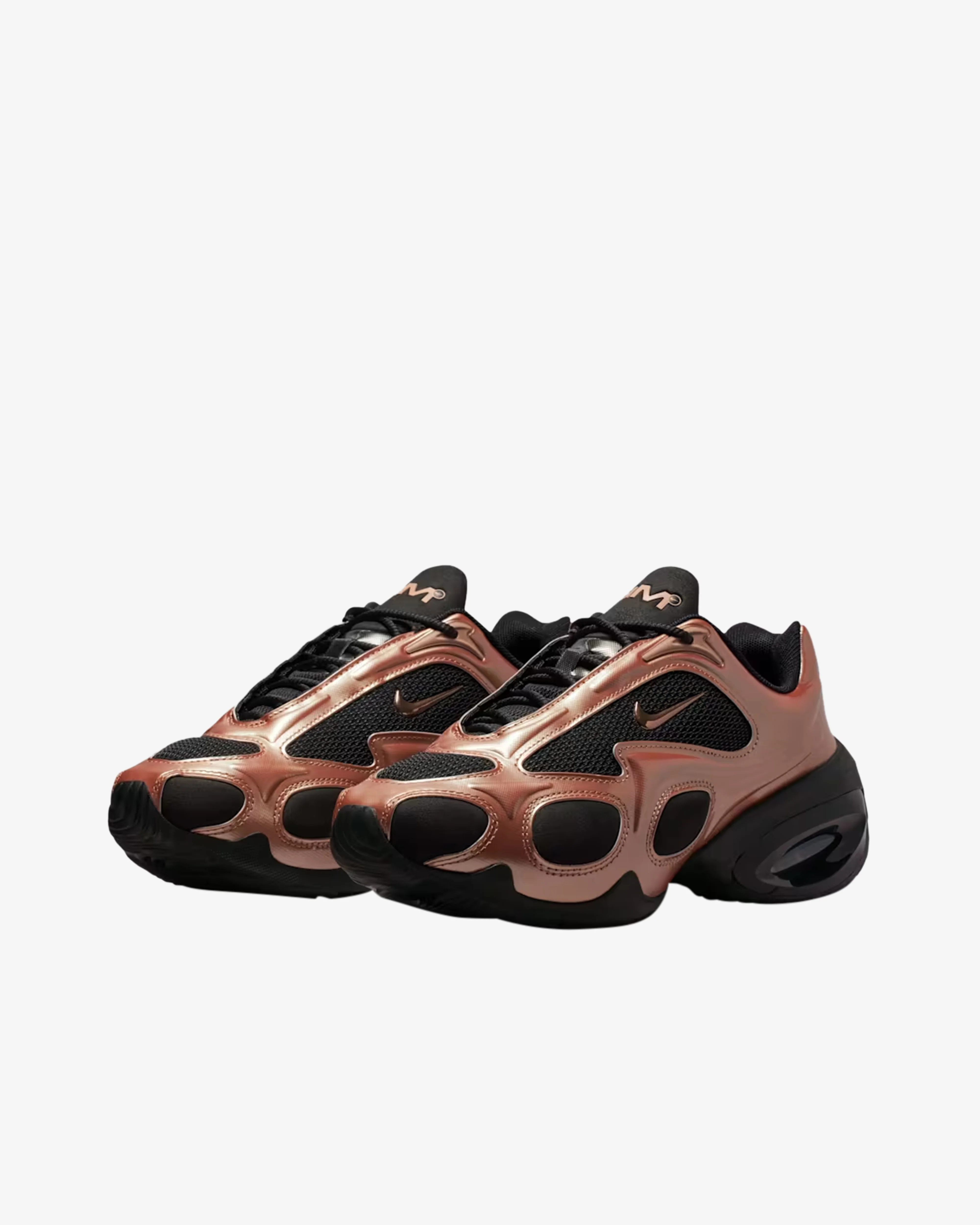 Nike - Women's Air Max Muse Sneakers - (Black/Gold) view 4, Click to Zoom in