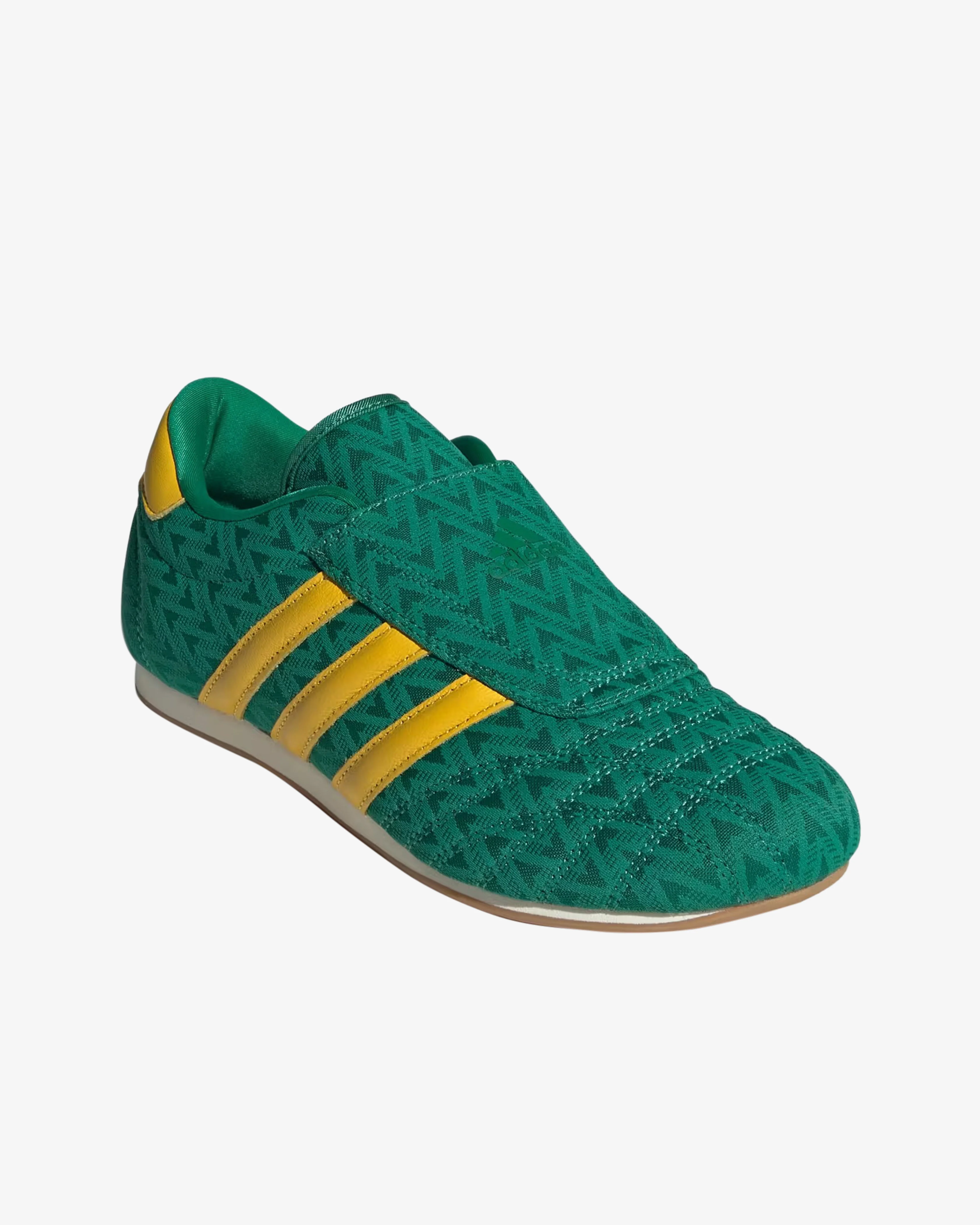 Adidas - Women's Taekwondo Sneakers - (Bold Green) view 4, Click to Zoom in