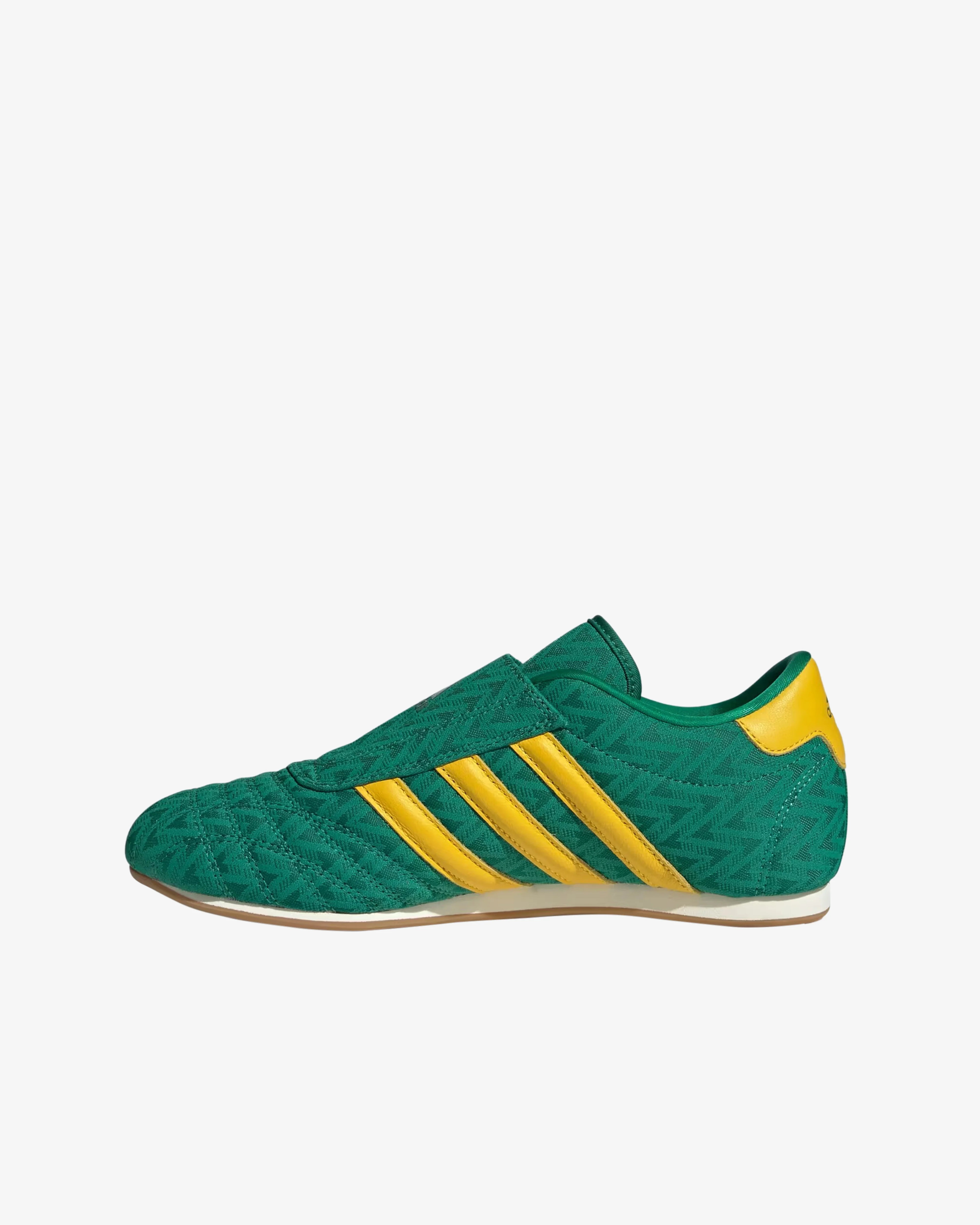 Adidas - Women's Taekwondo Sneakers - (Bold Green) view 6, Click to Zoom in