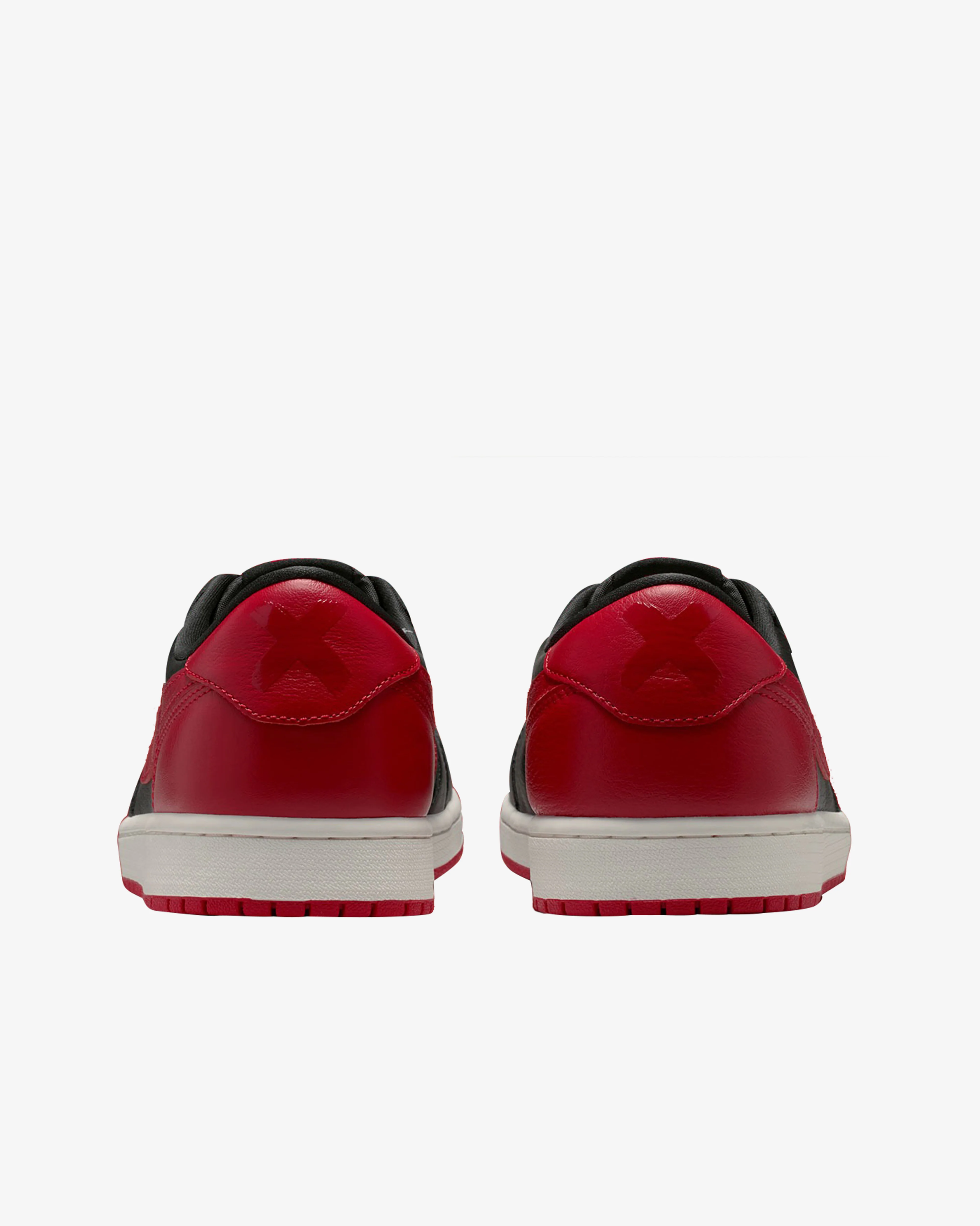 Nike - Men's Air Jordan 1 Retro Low OG Sneakers - (Black/Red/White)