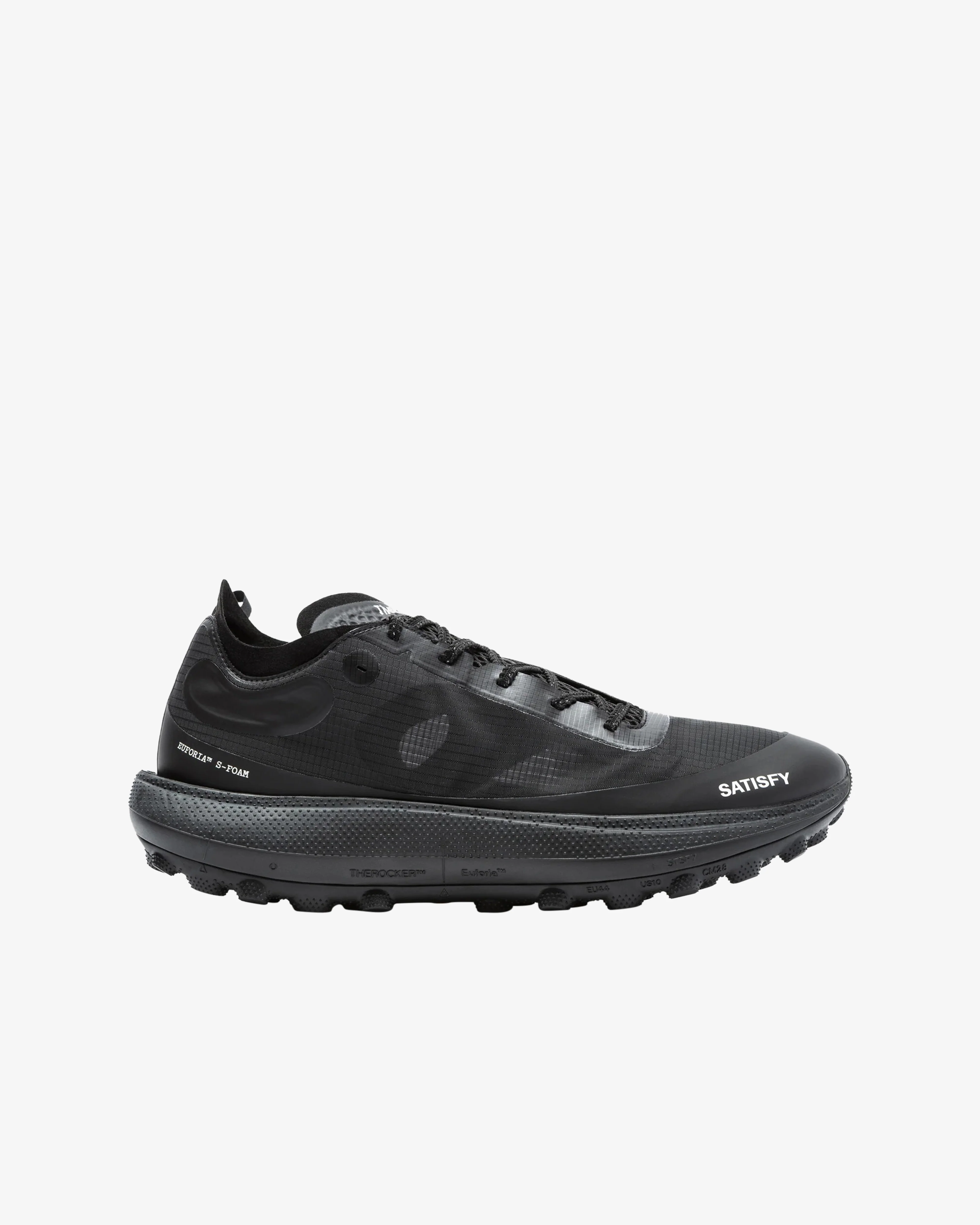 Satisfy - Men's The Rocker Sneakers - (Jet Black) view 1, Click to Zoom in