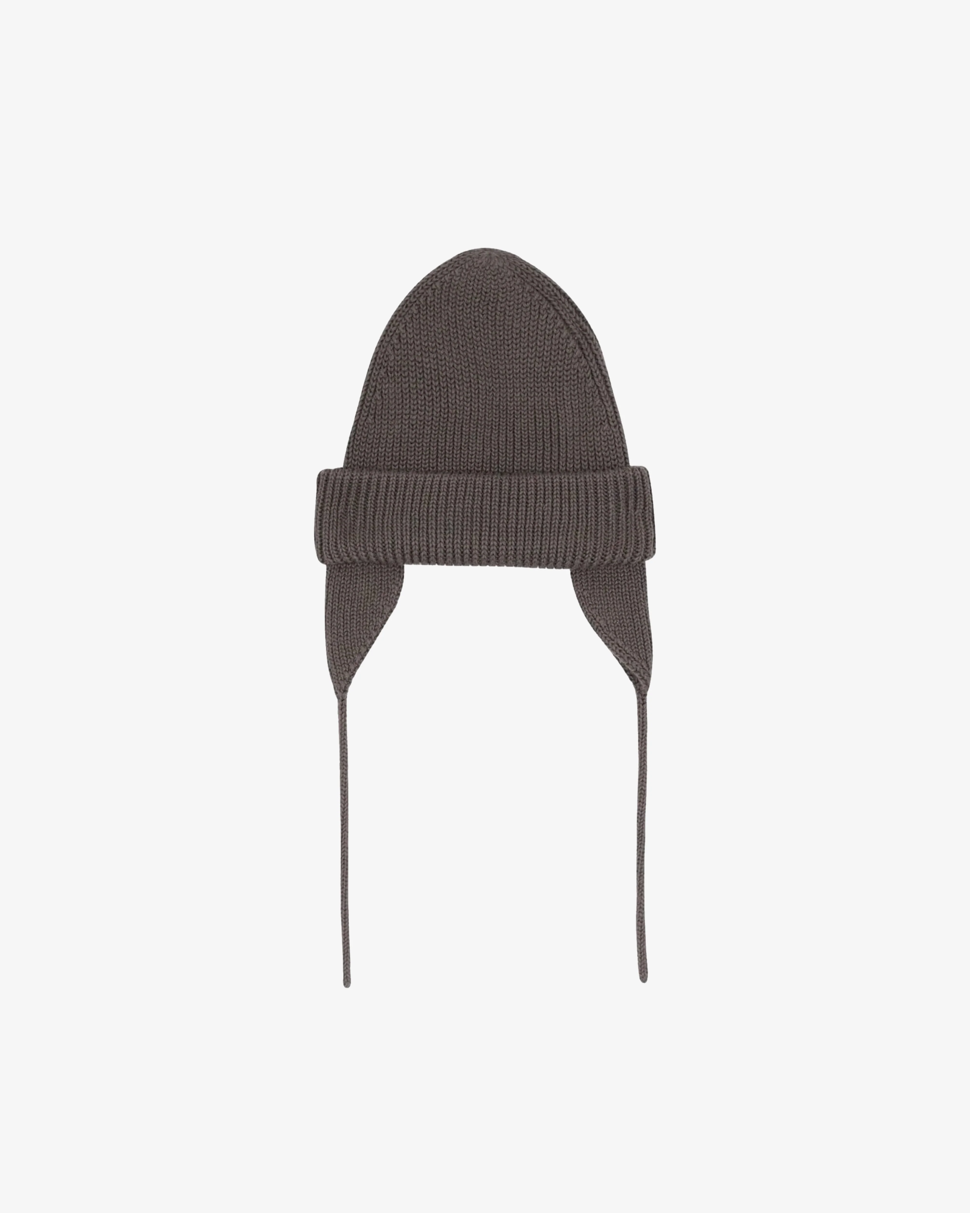 Brain Dead - Men's Knitted Ear Flap Beanie - (Black)
