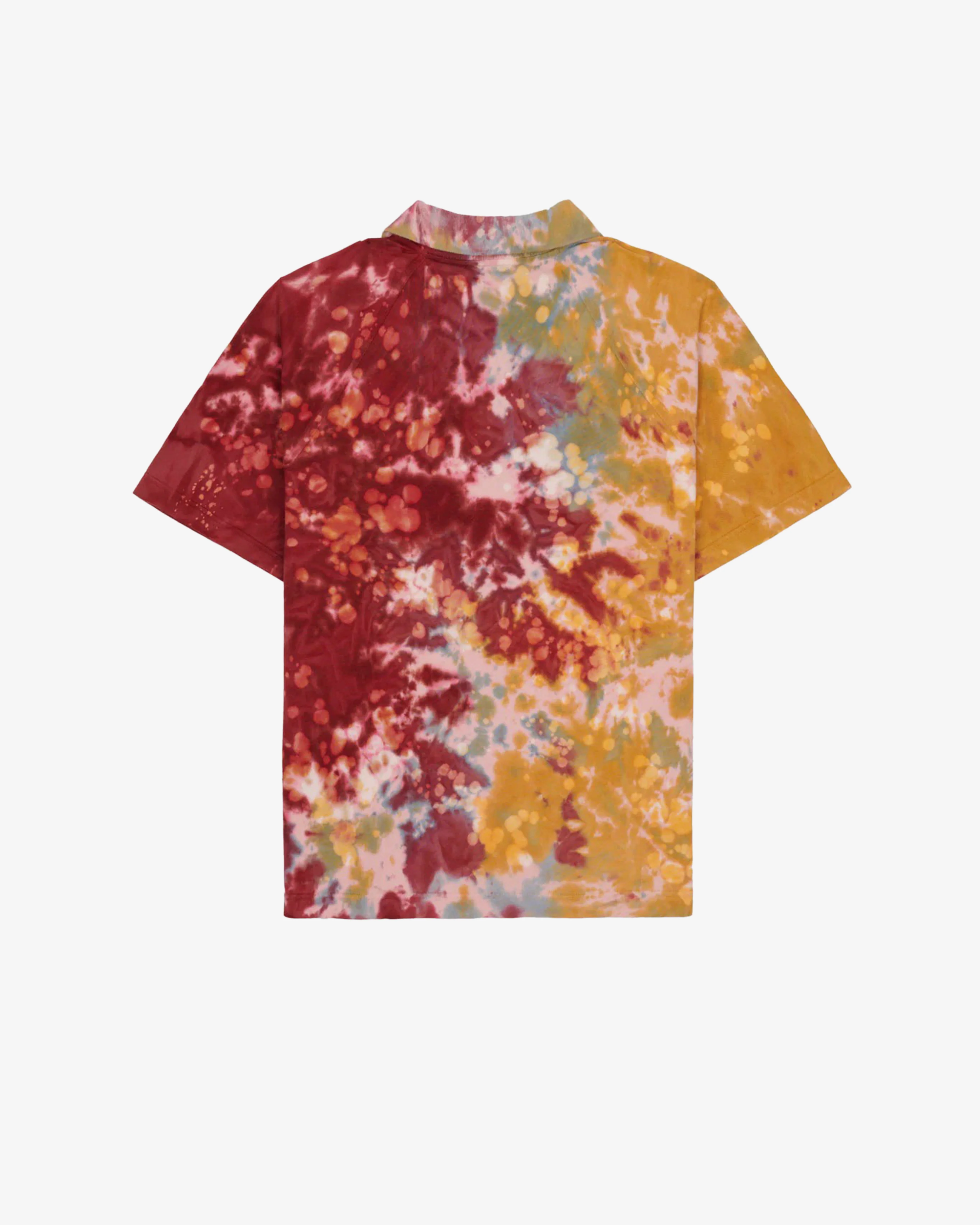 Brain Dead - Men's Dyed Short Sleeve Boxed Pique Polo