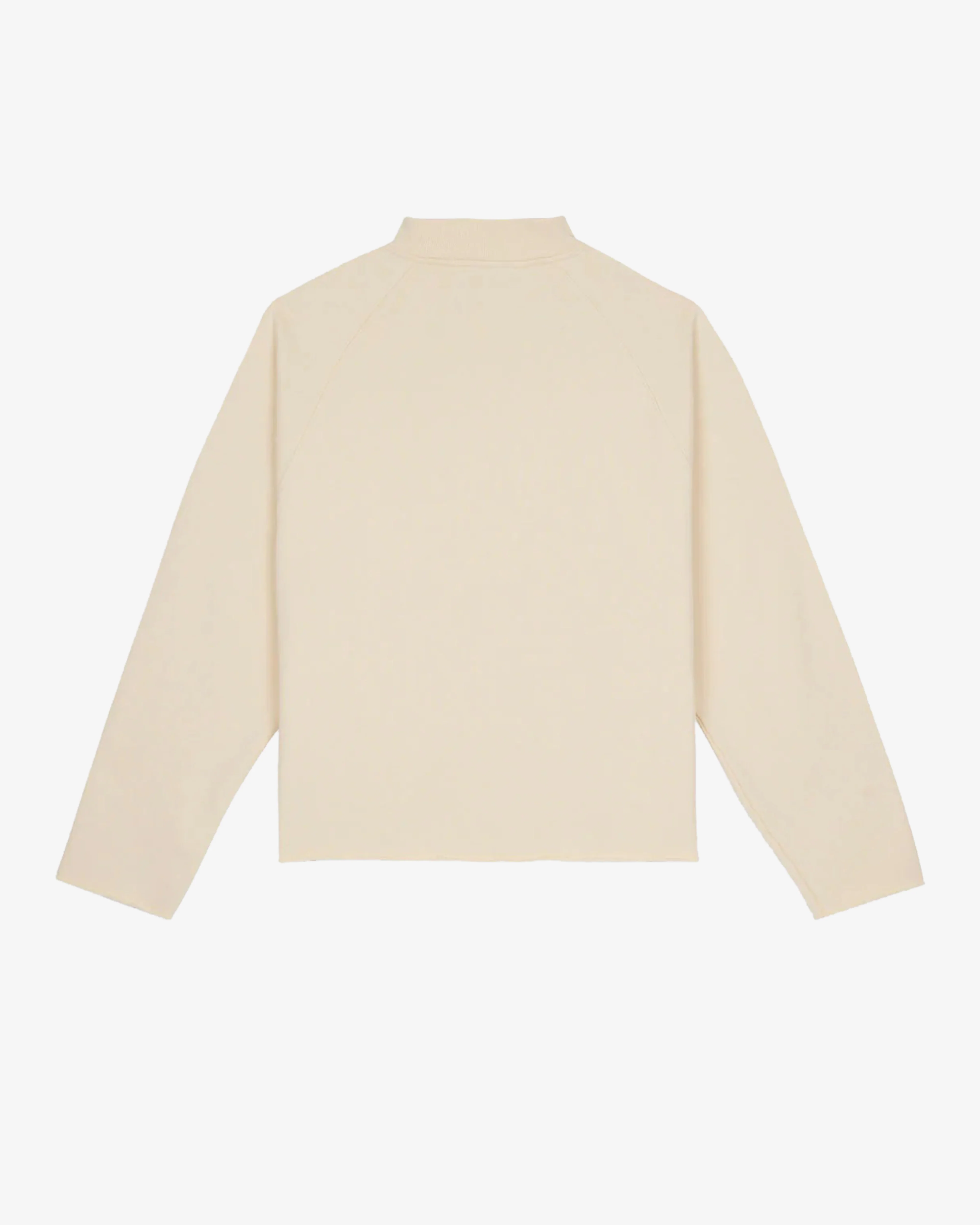 Brain Dead - Men's Raglan Mock Neck Pullover - (White)