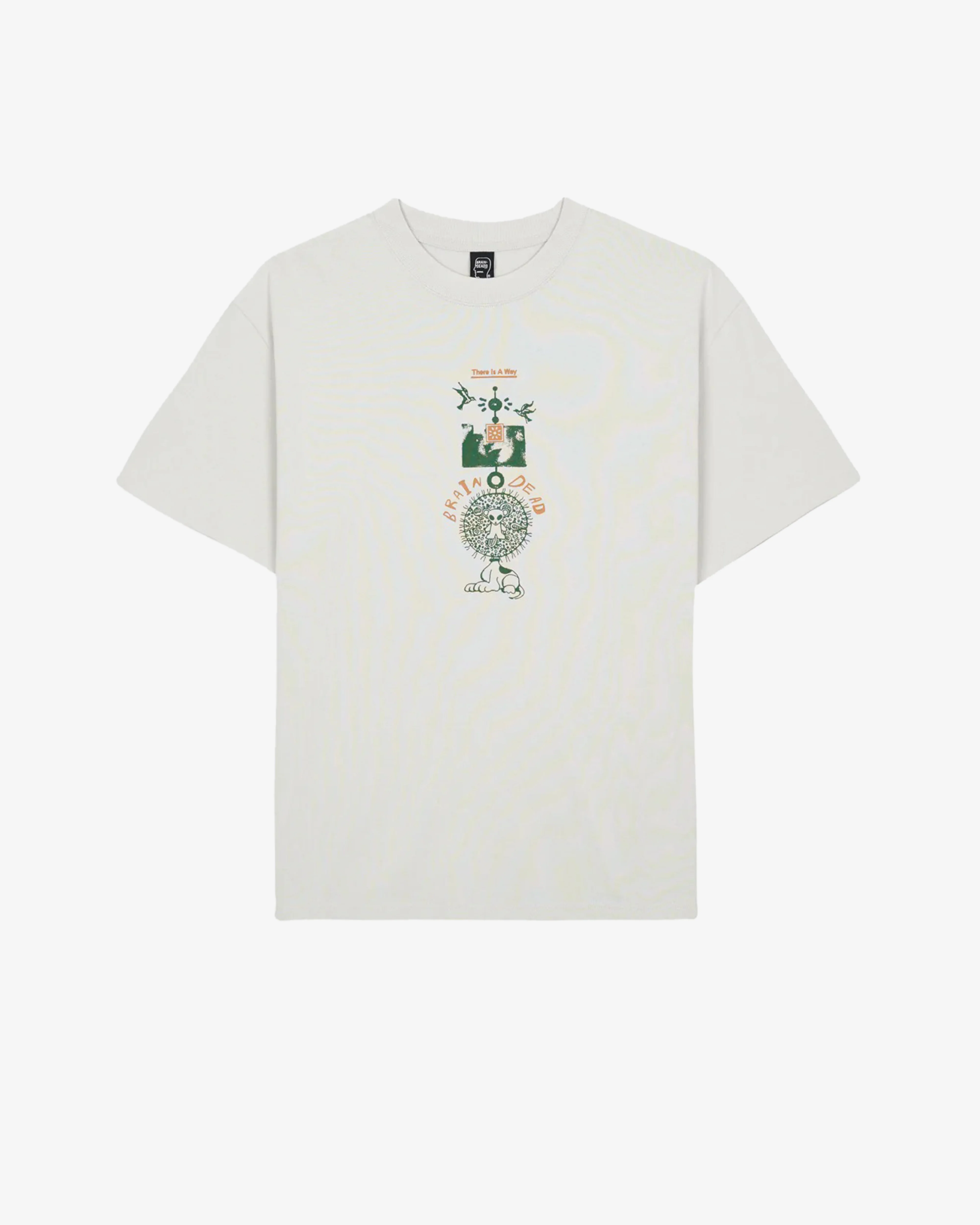 Brain Dead - Men's There Is A Way T-Shirt - (Grey) view 1, Click to Zoom in