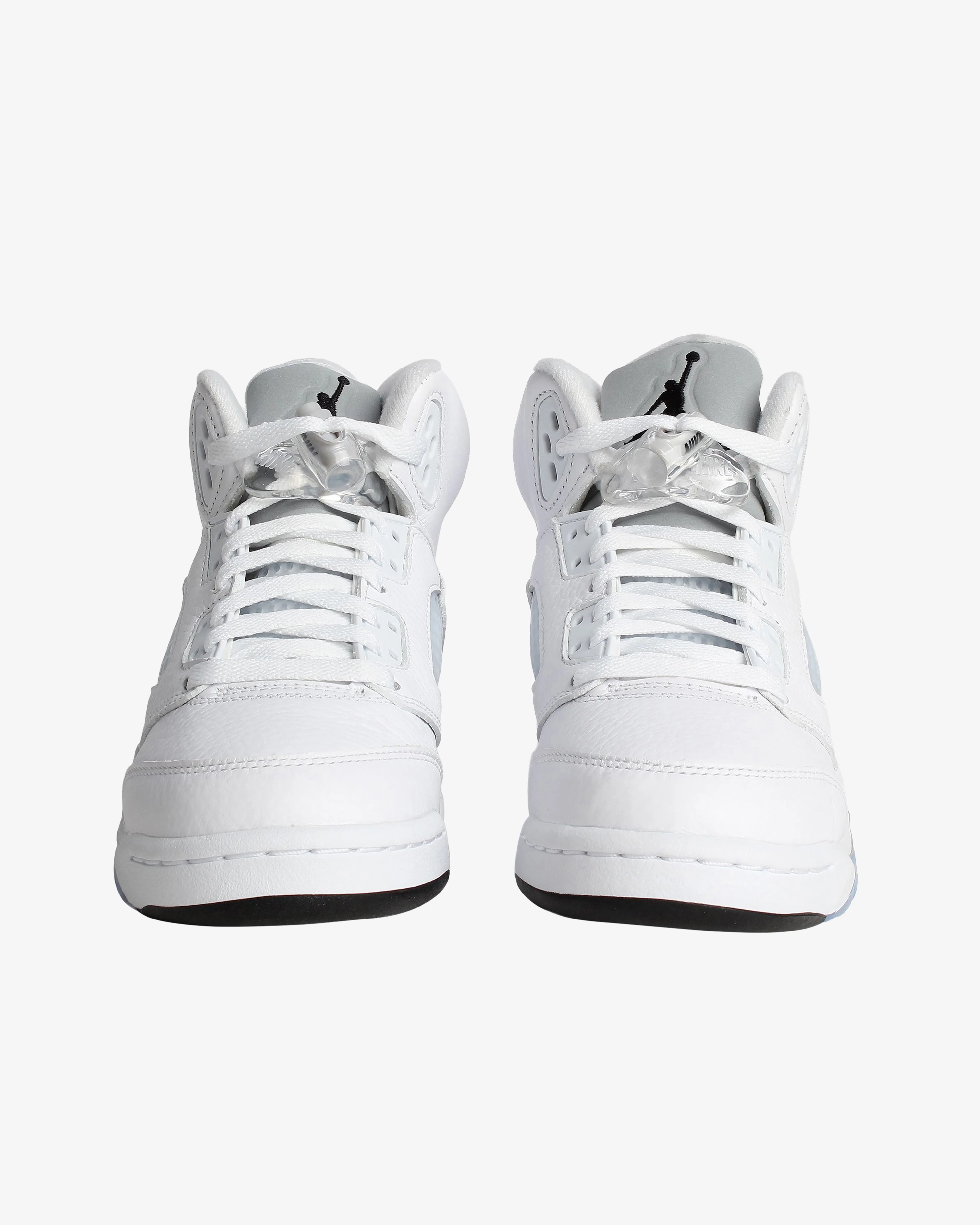 Nike - Air Jordan 5 Retro OG GS Sneakers - (White/Metallic Silver)