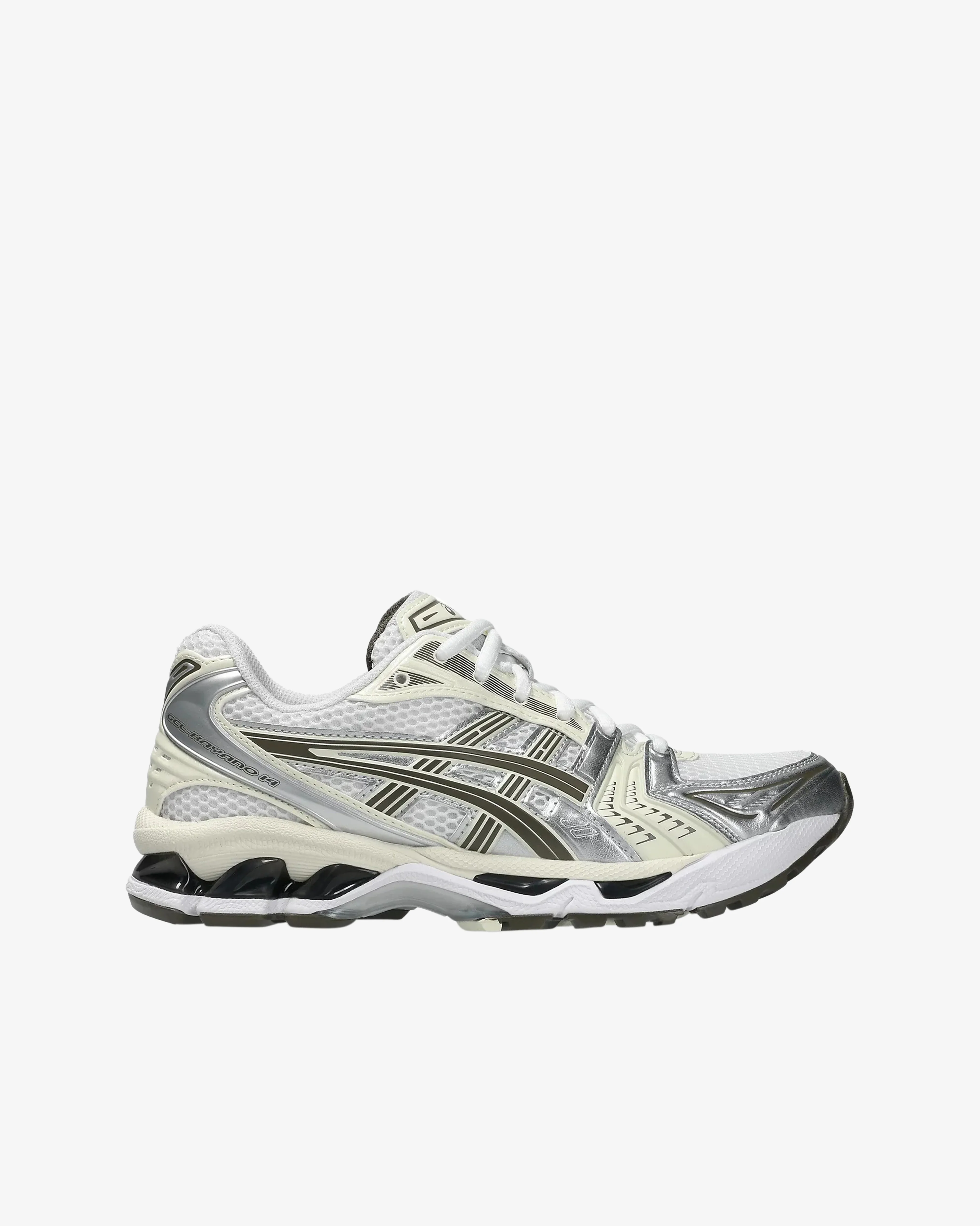 Asics - Men's Gel-Kayano 14 Sneakers - (White/Ivory) view 1, Click to Zoom in