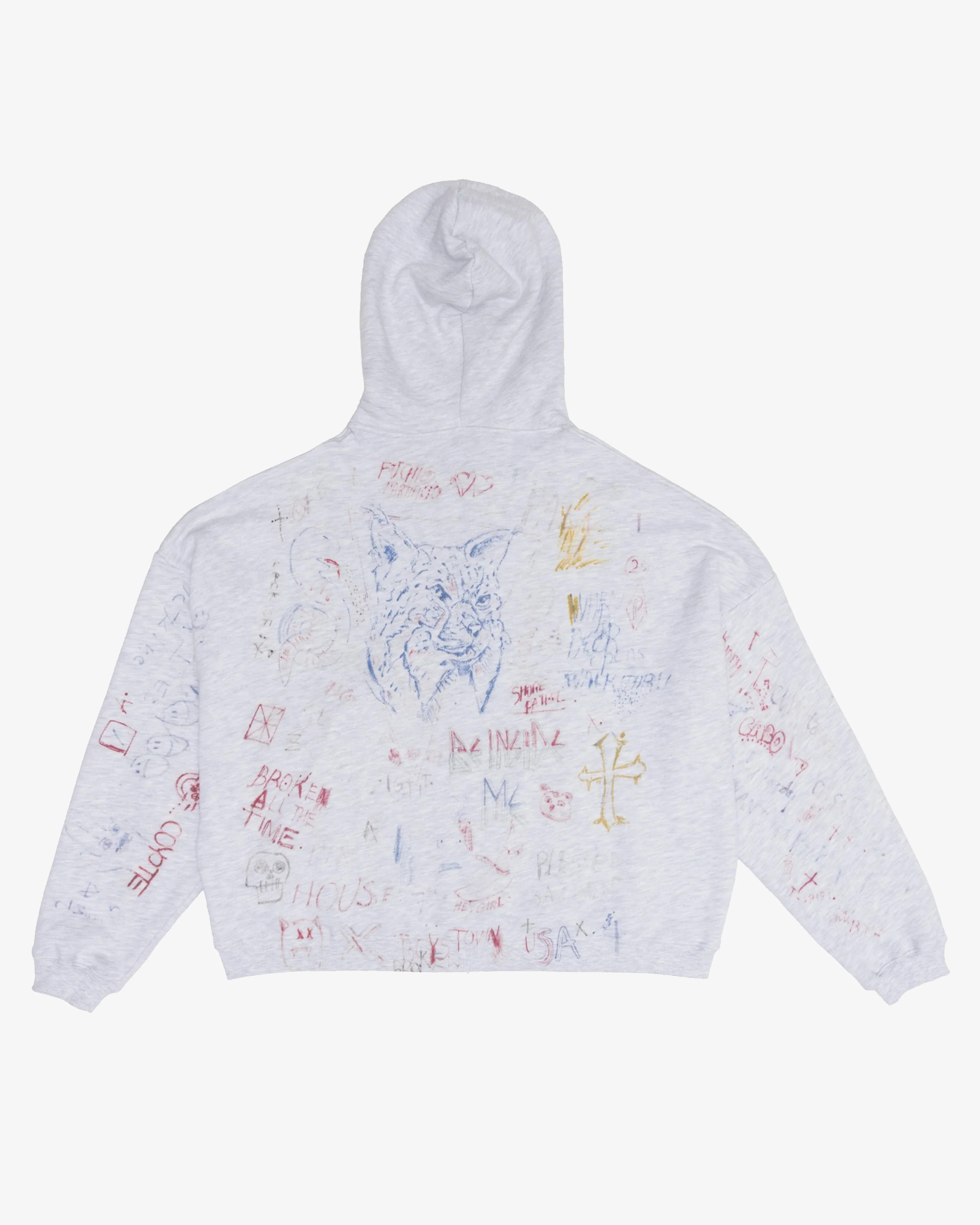 Paly - Men's Joshua Tree Double Zip Hoodie - (Multi)