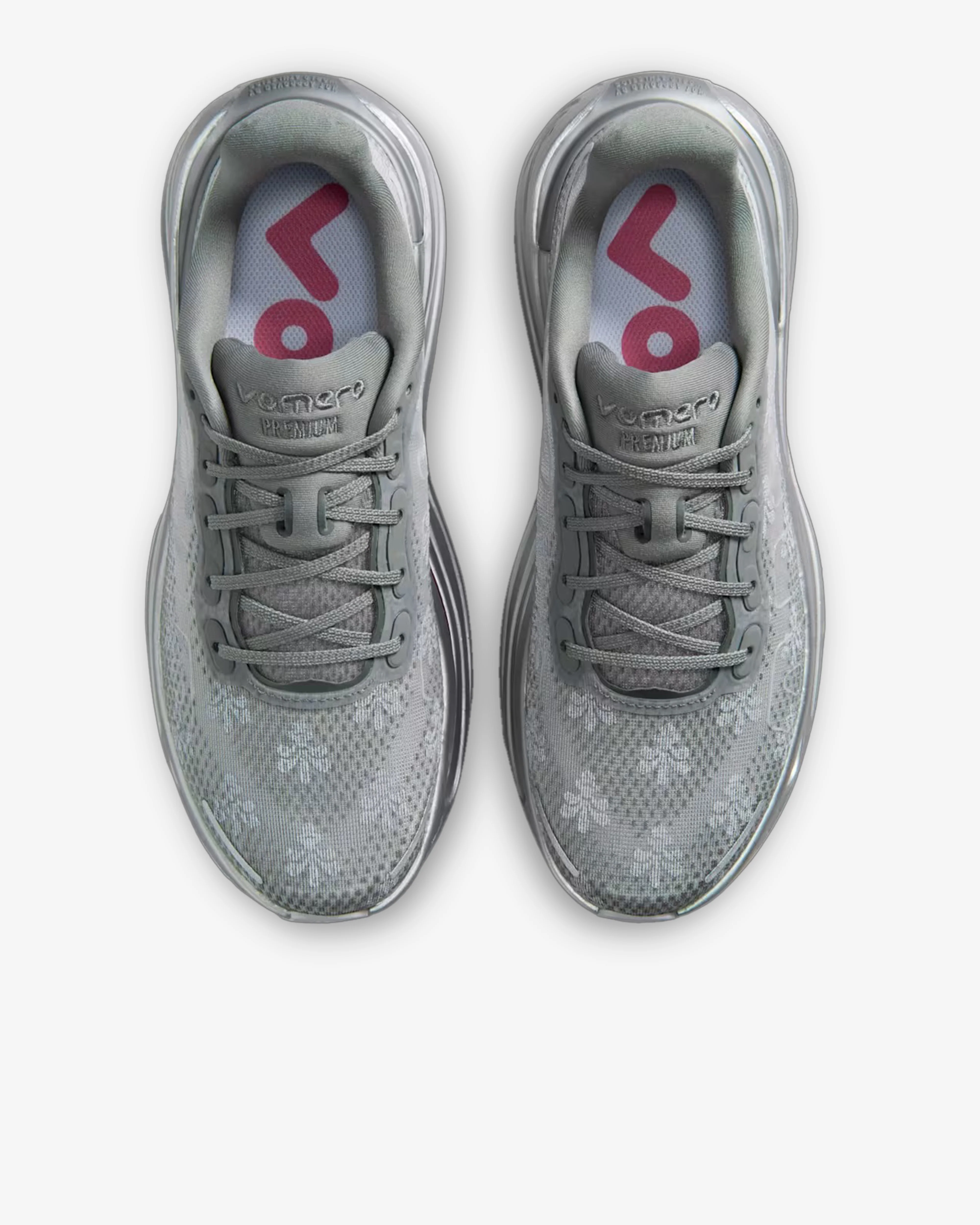 Nike - Women's Vomero Premium Sneakers - (Geyser Grey)