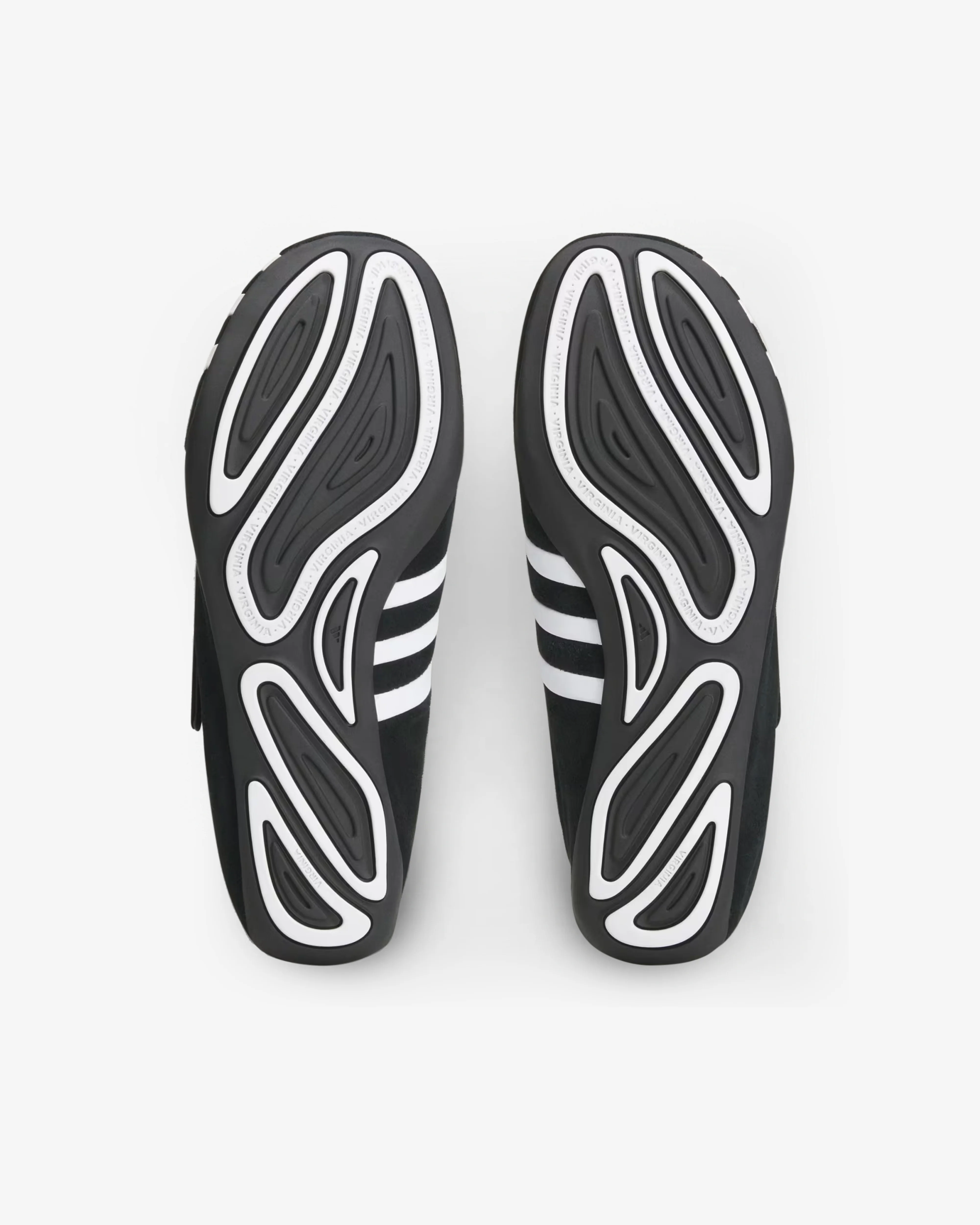 Adidas - Men's PW Vario Flat Earther Sneakers - (Core Black/White) view 6, Click to Zoom in