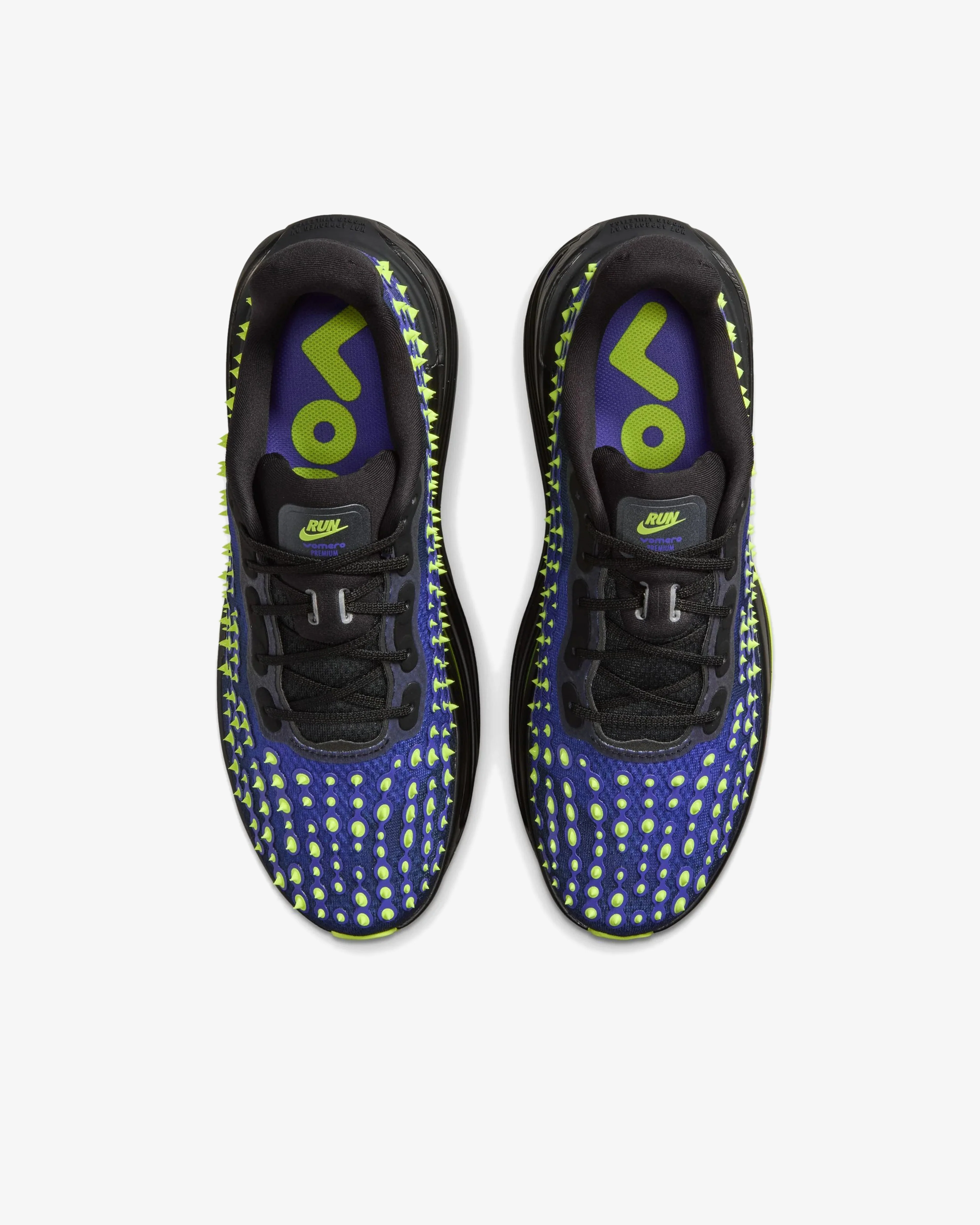 Nike - Men's Vomero Premium QS Sneakers - (Black/Rush Violet)