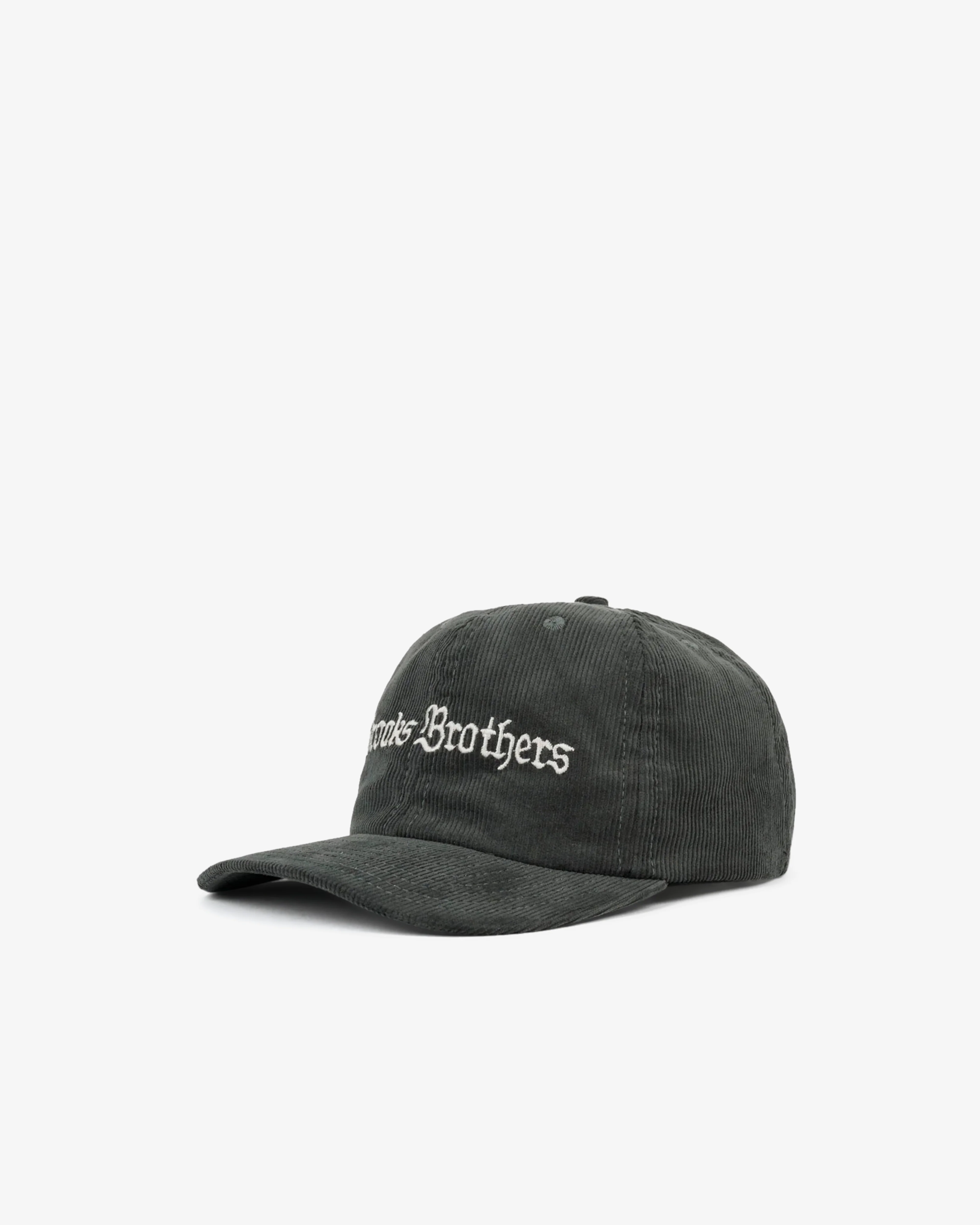 Brain Dead - Brooks Brothers Men's California 6 Panel Corduroy Hat - (Forest Green)