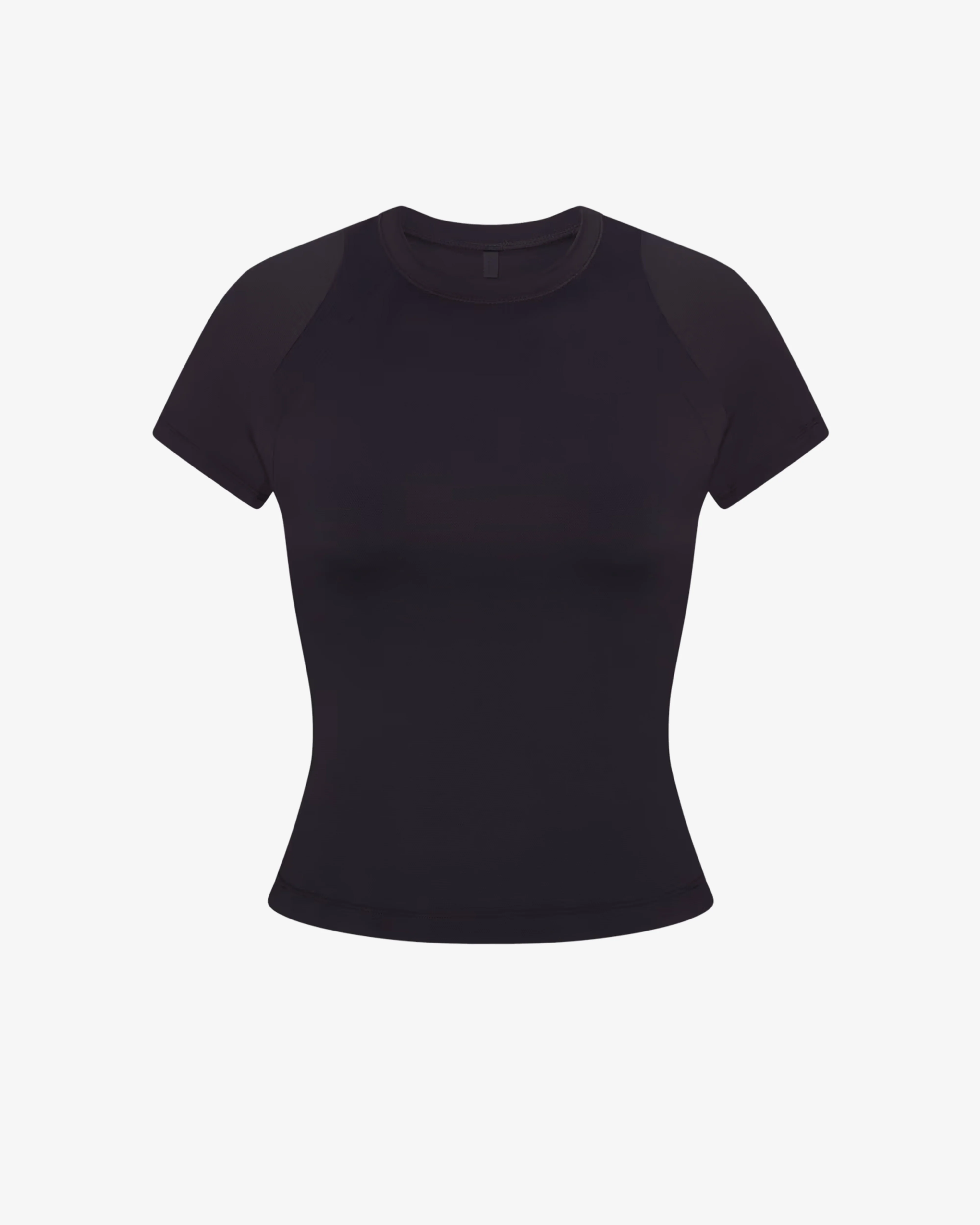 NikeSKIMS - Women's Airy Baby T-Shirt - (Obsidian) view 1, Click to Zoom in