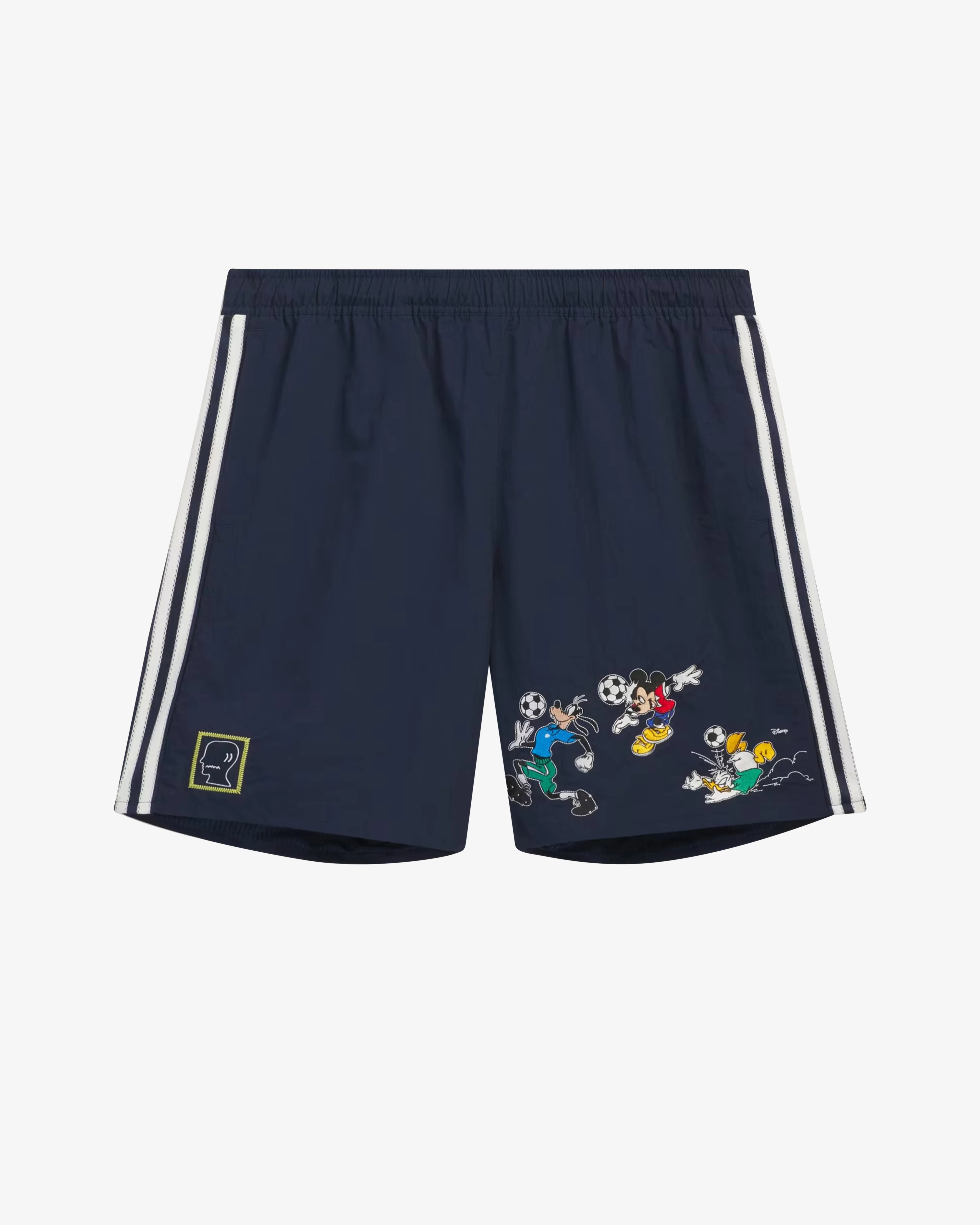 Brain Dead X Adidas X Disney - Men's Embroidered Track Shorts - (Navy)