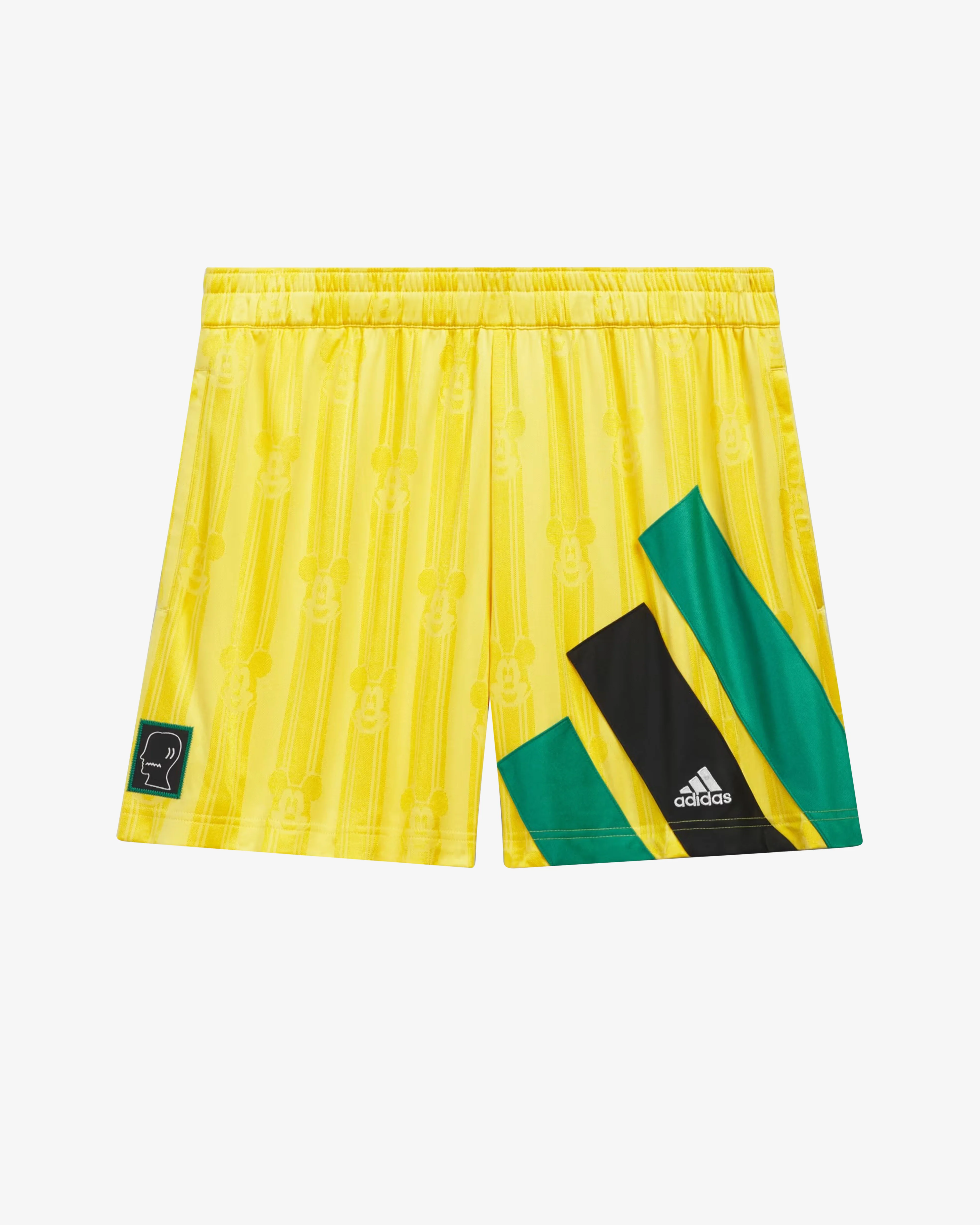Brain Dead X Adidas X Disney - Men's Jacquard Soccer Shorts - (Yellow)