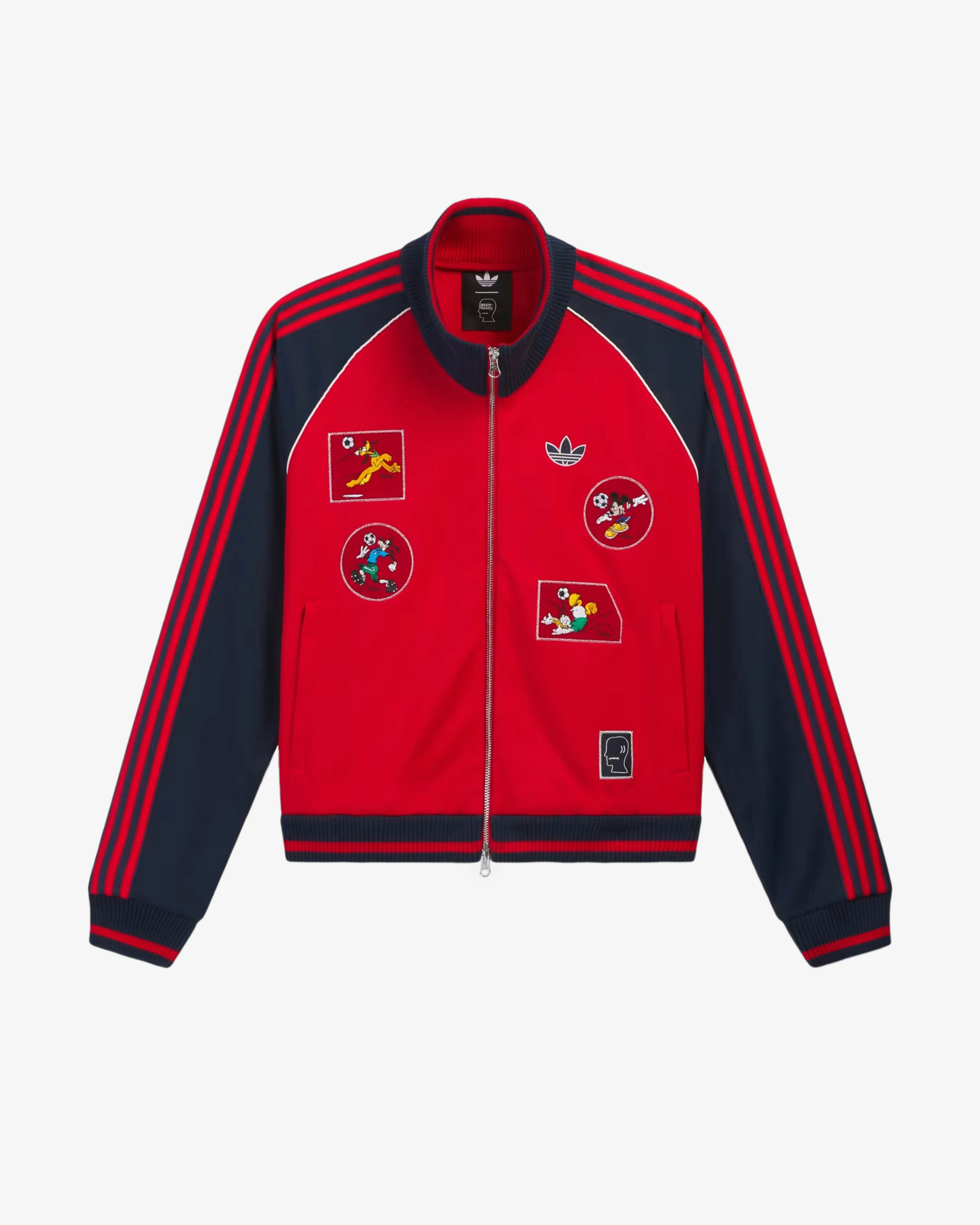 Brain Dead X Adidas X Disney - Men's Track Jacket - (Scarlet)