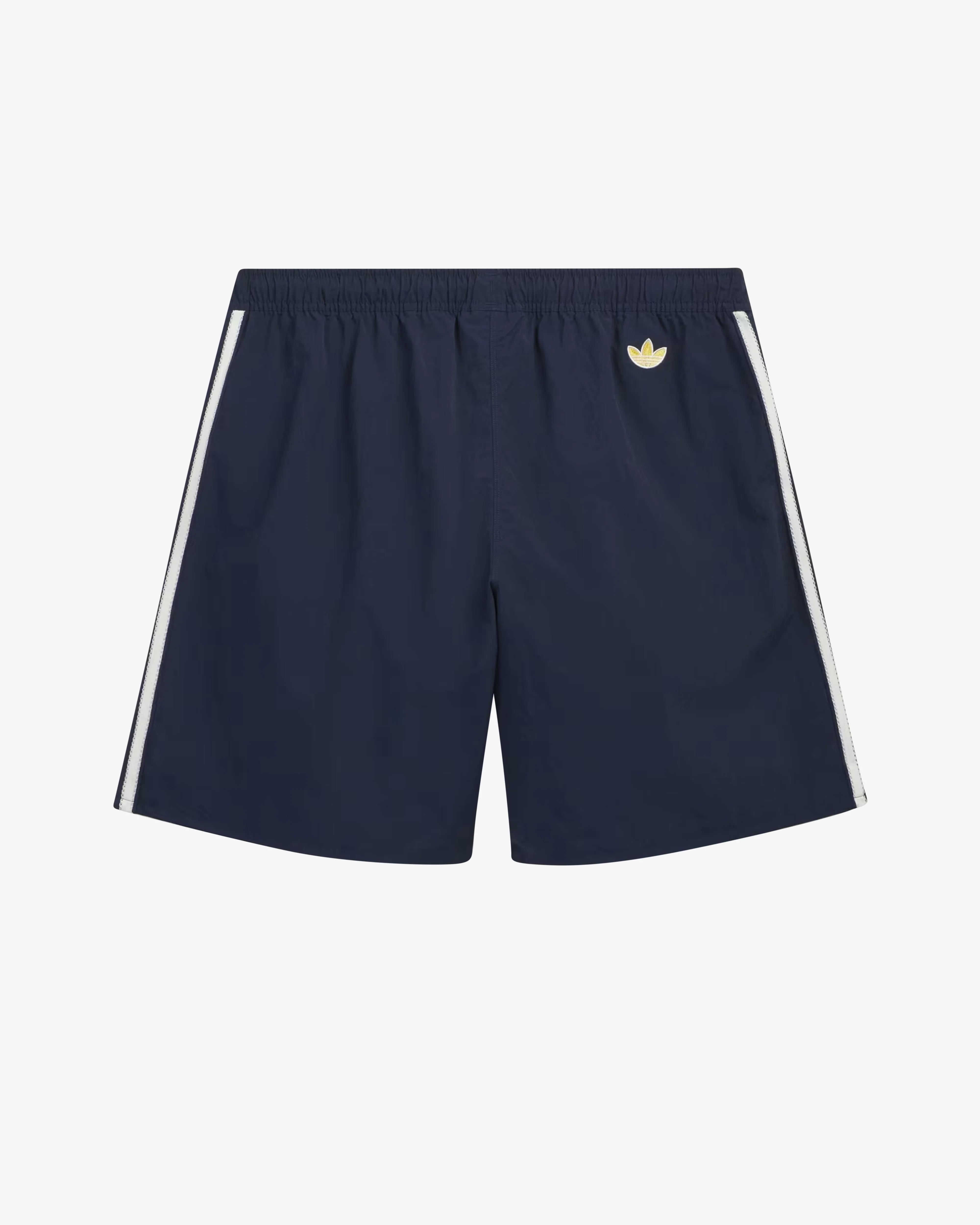 Brain Dead X Adidas X Disney - Men's Embroidered Track Shorts - (Navy) view 2, Click to Zoom in