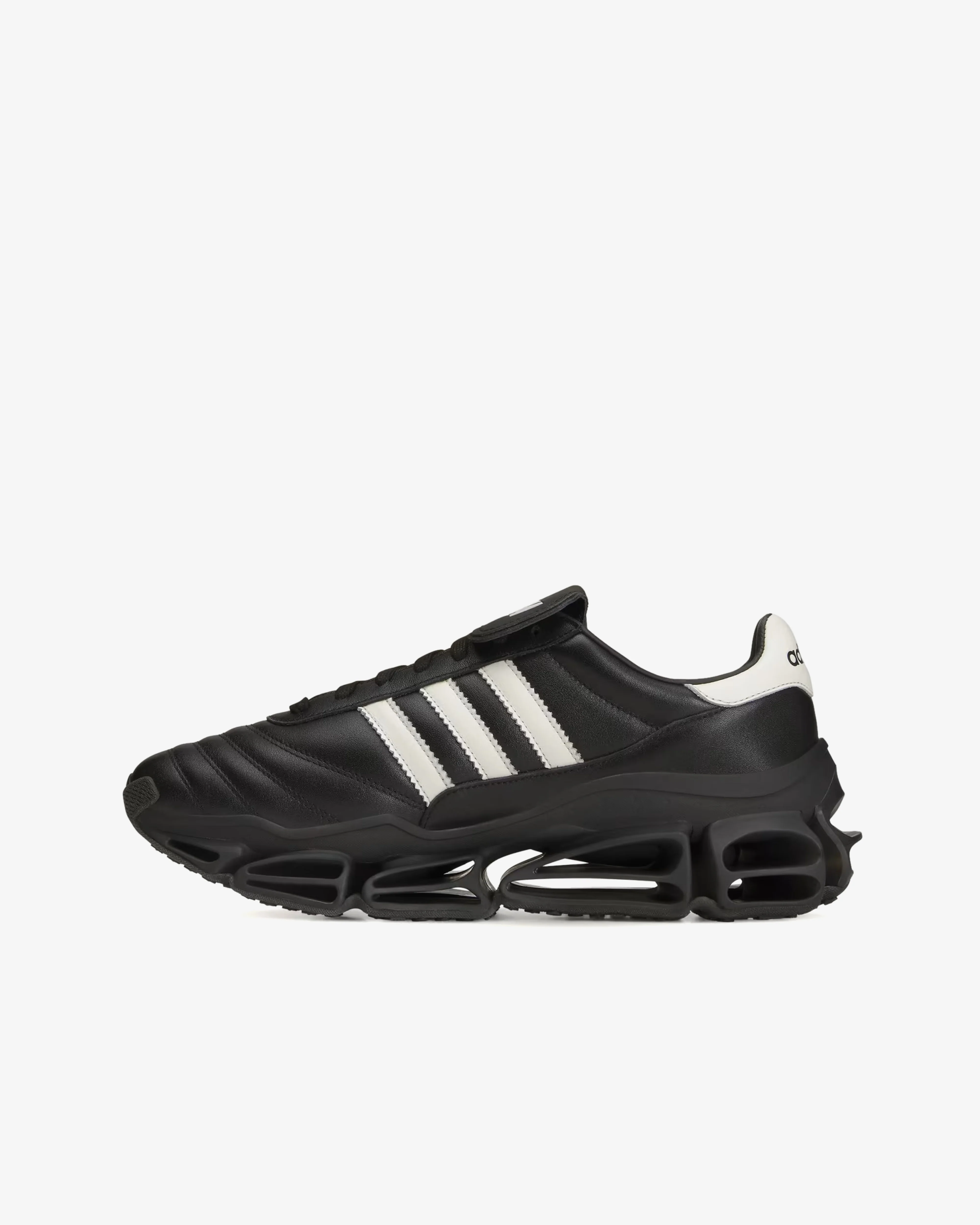 Adidas - Men's Willy Chavarria Megaride Copa Sneakers - (Core Black/Off White) view 2, Click to Zoom in