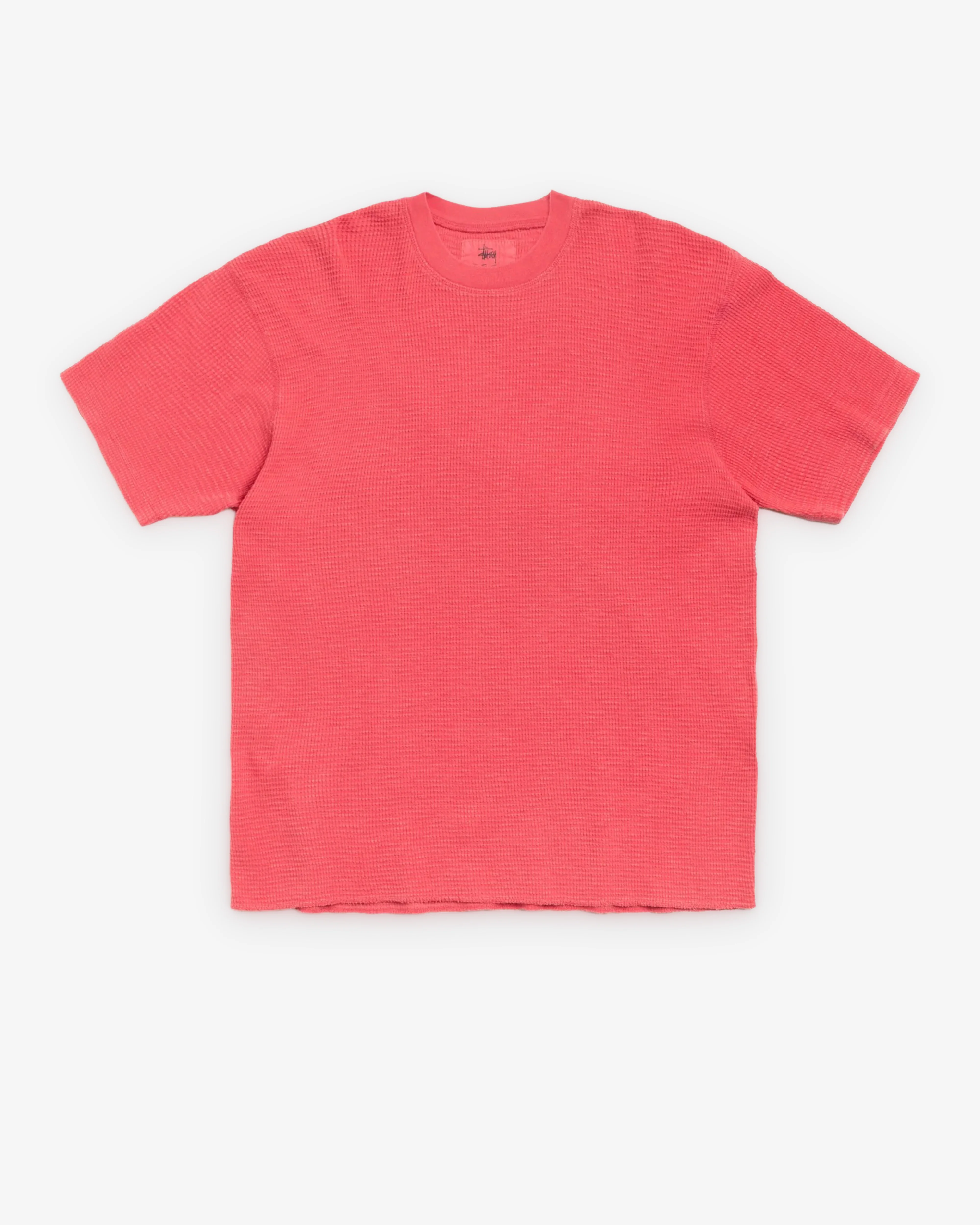 Stüssy - Men's Pigment Dyed SS Thermal - (Washed Red)