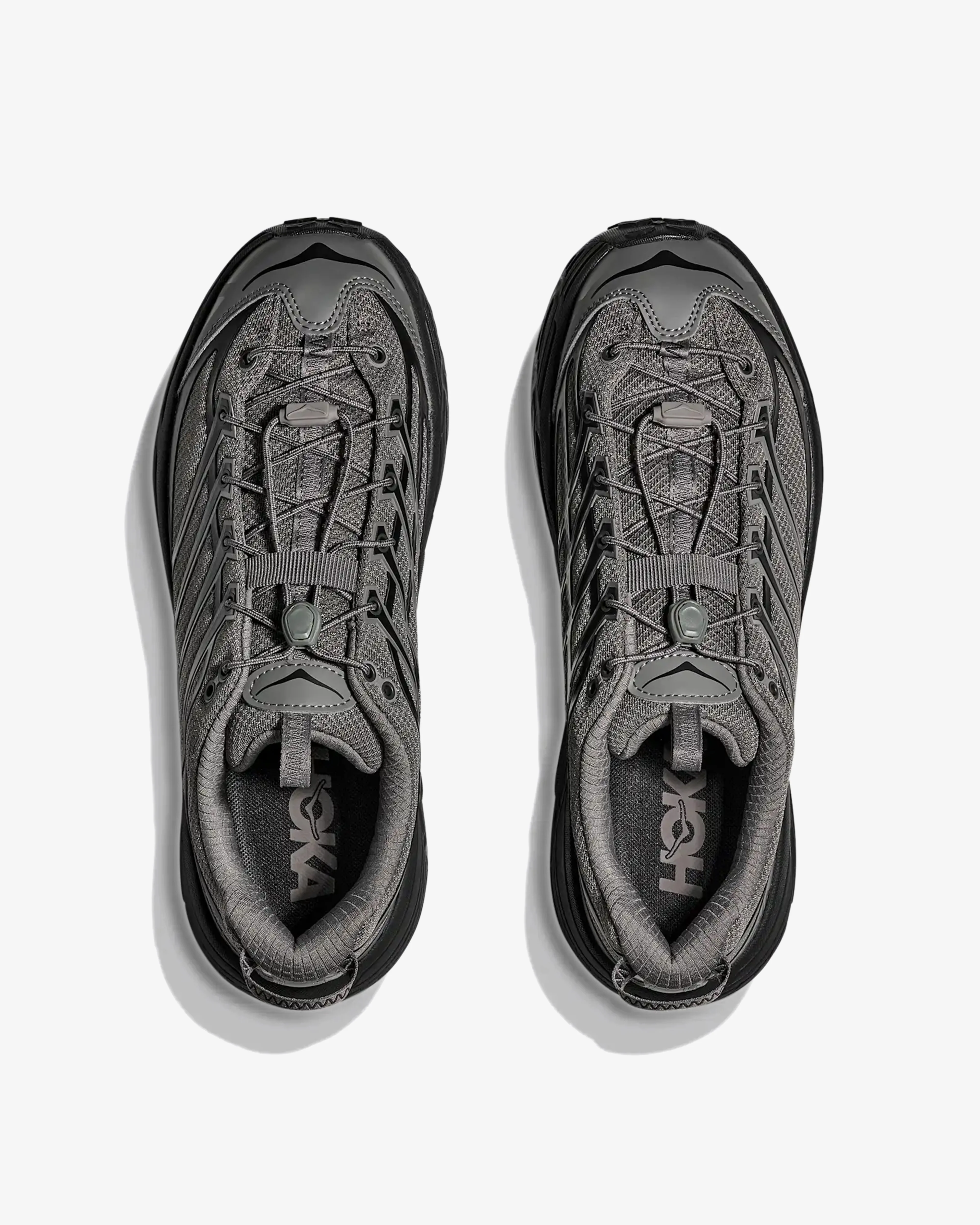 Hoka - Men's U Mafate Three2 Sneakers - (Gravel/Carbon Black)