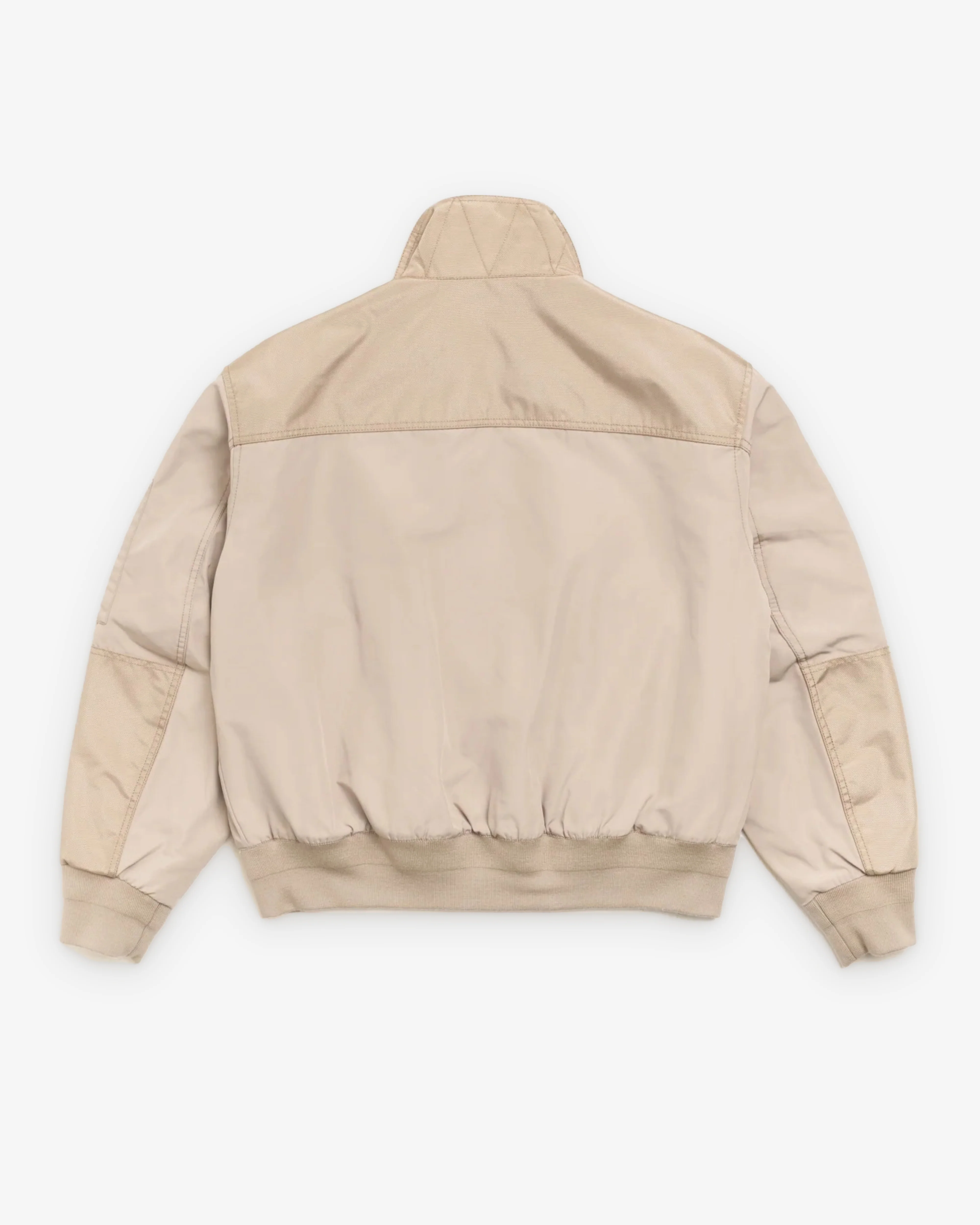 Stüssy - Men's Mock Neck Flight Bomber - (Khaki)