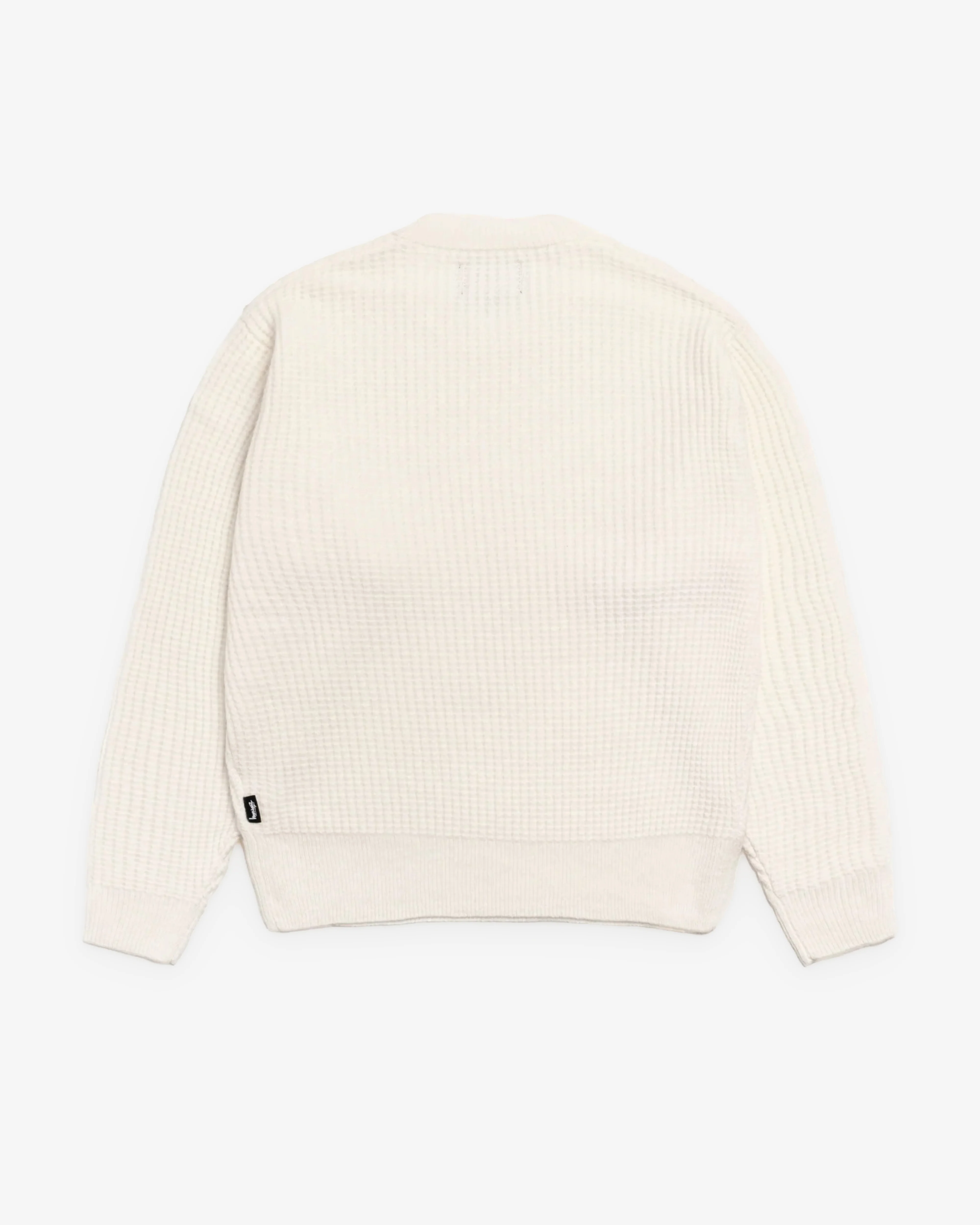 Stüssy - Men's Waffle Cashmere Sweater - (Ivory)