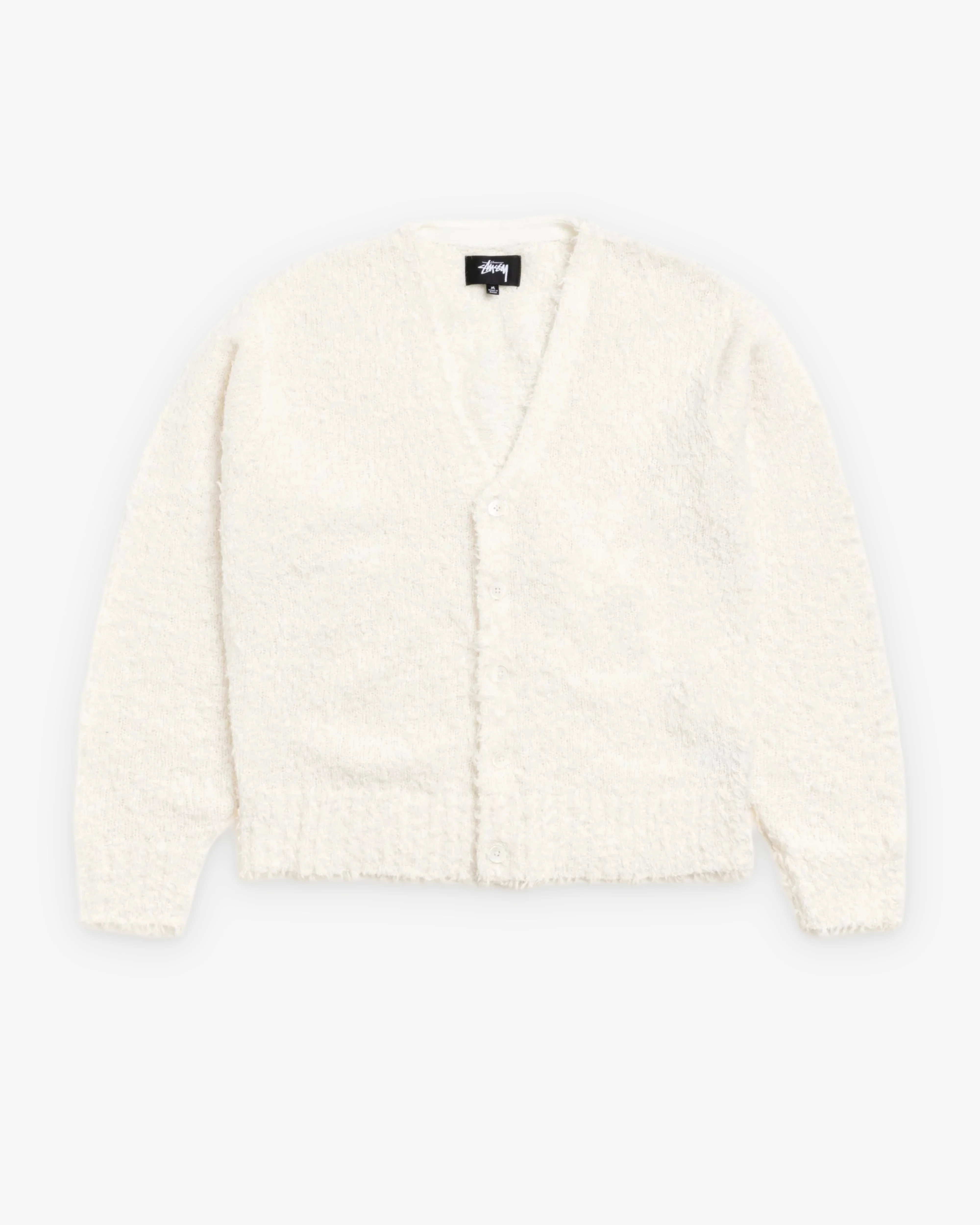 Stüssy - Men's Textured Cardigan - (Off White)