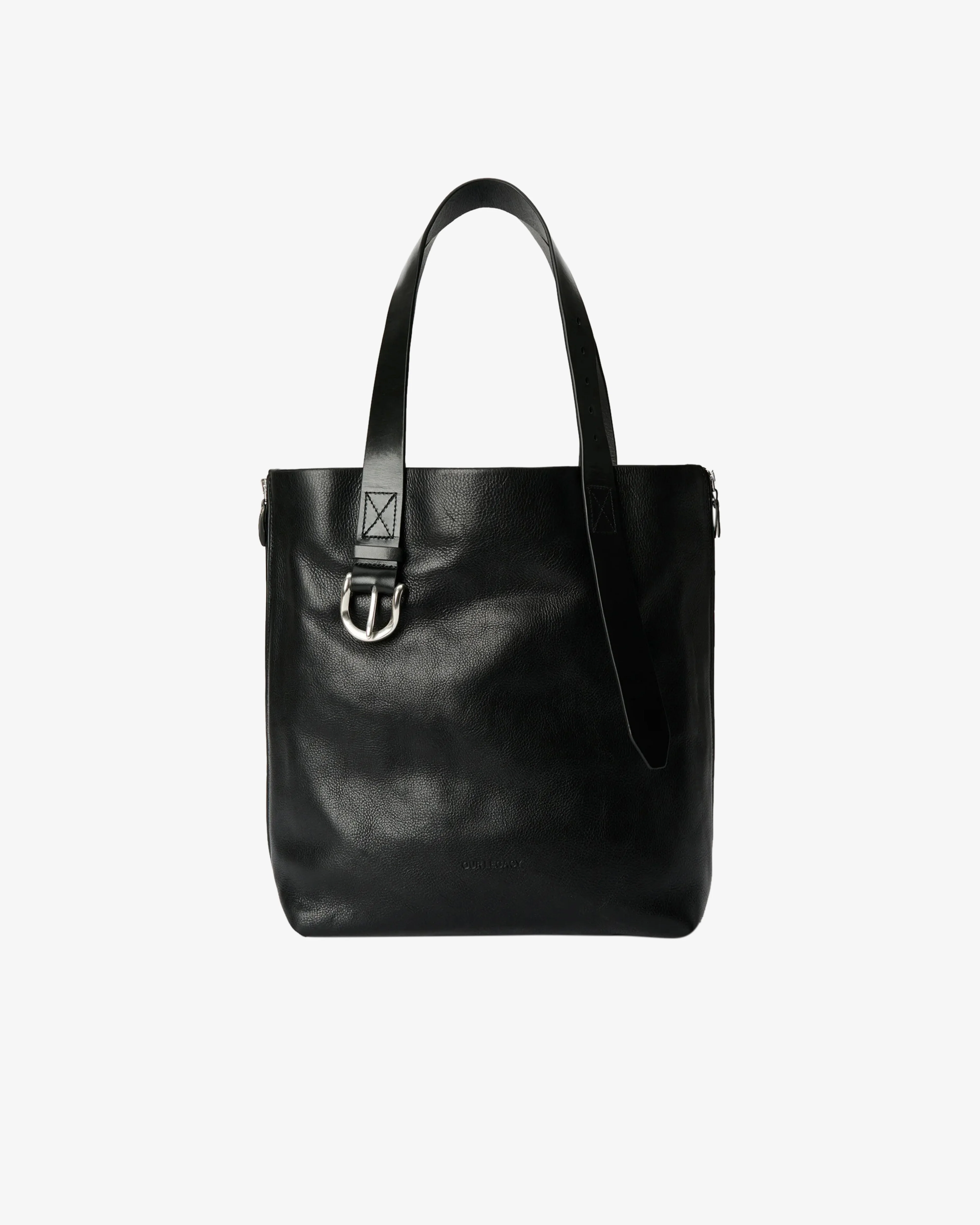 Our Legacy - Men's Throttle Tote - (Tire Black Forever Cowhide)