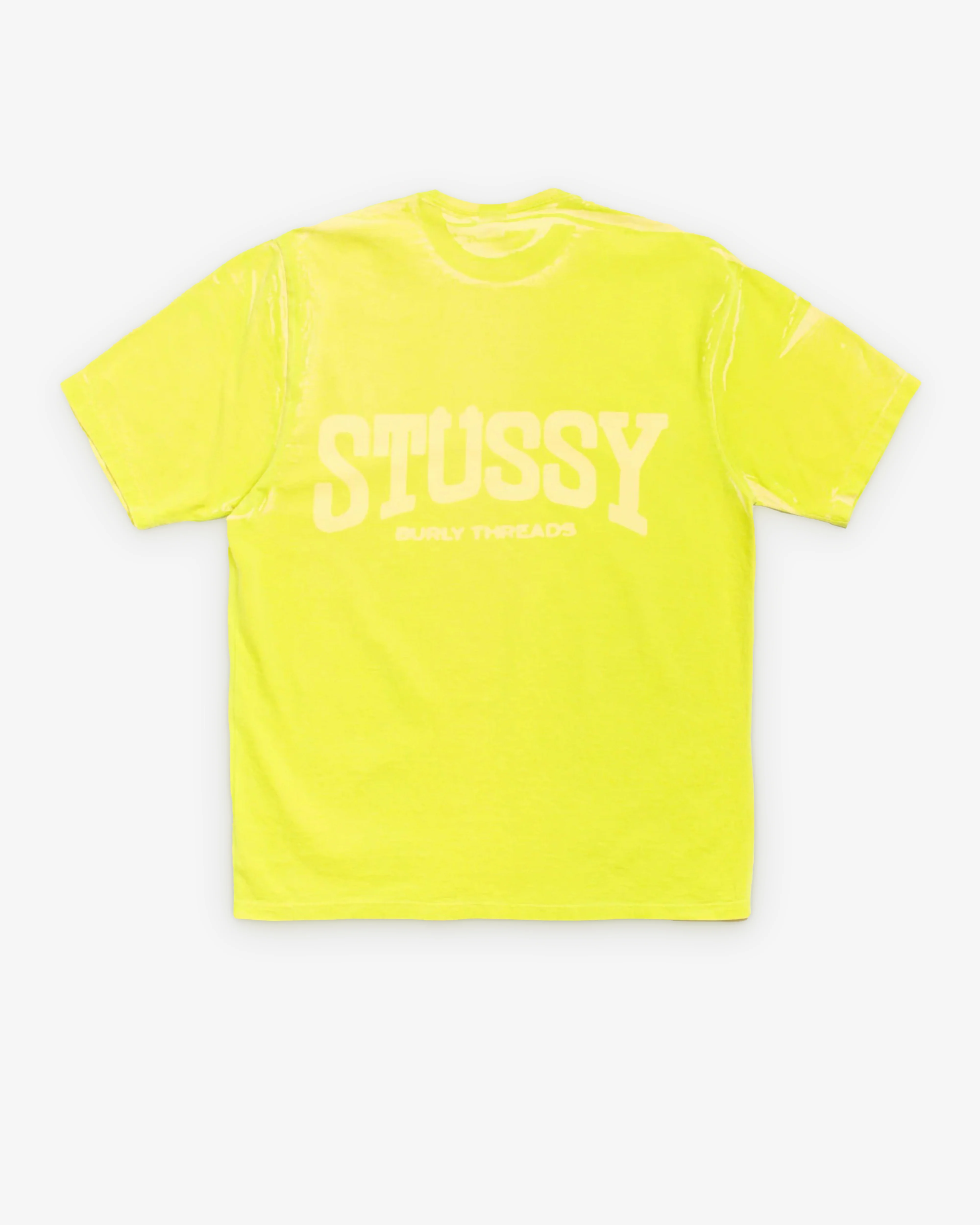 Stüssy - Men's Burly Tee - (Lemon)