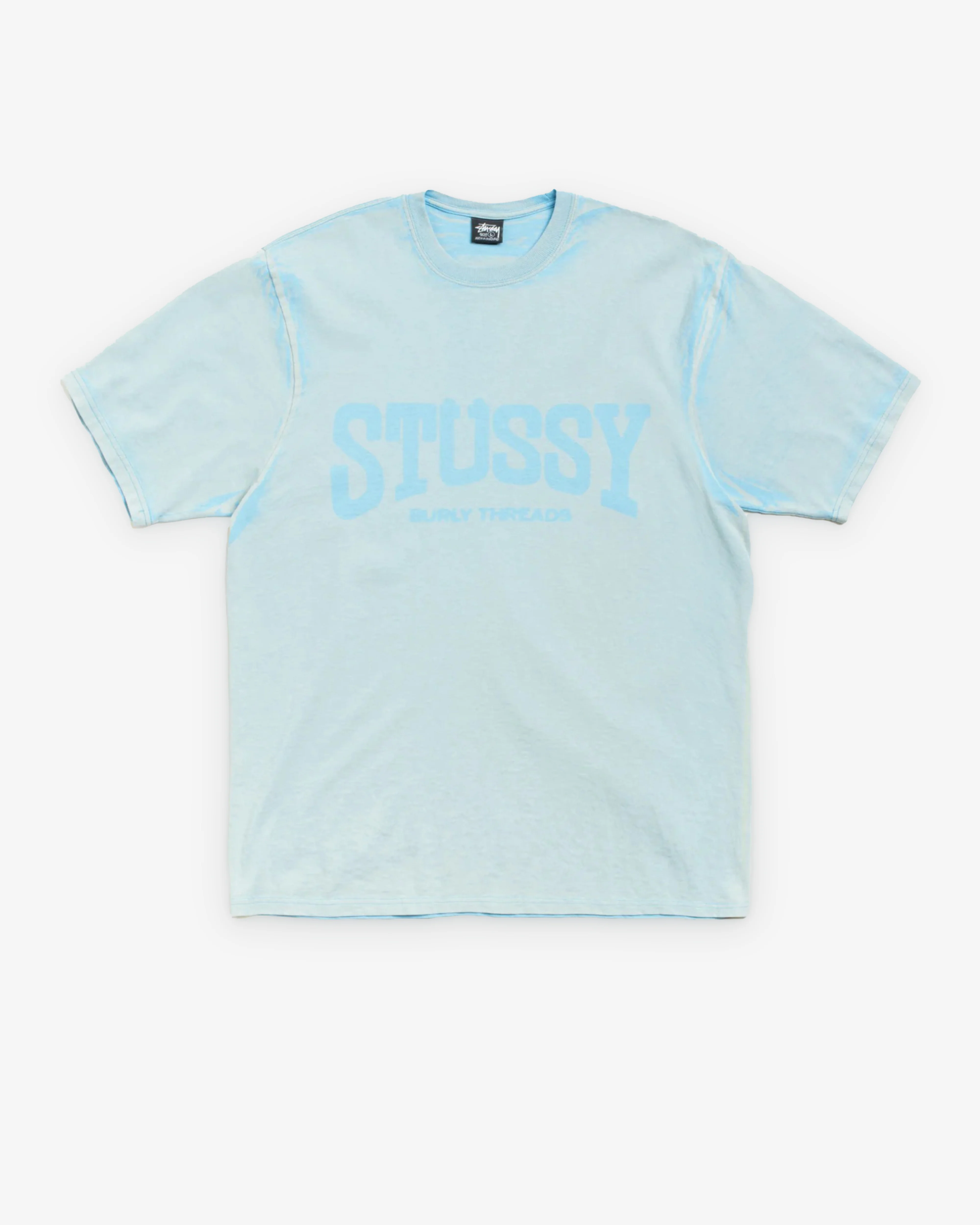 Stüssy - Men's Burly Tee - (Sky Blue)