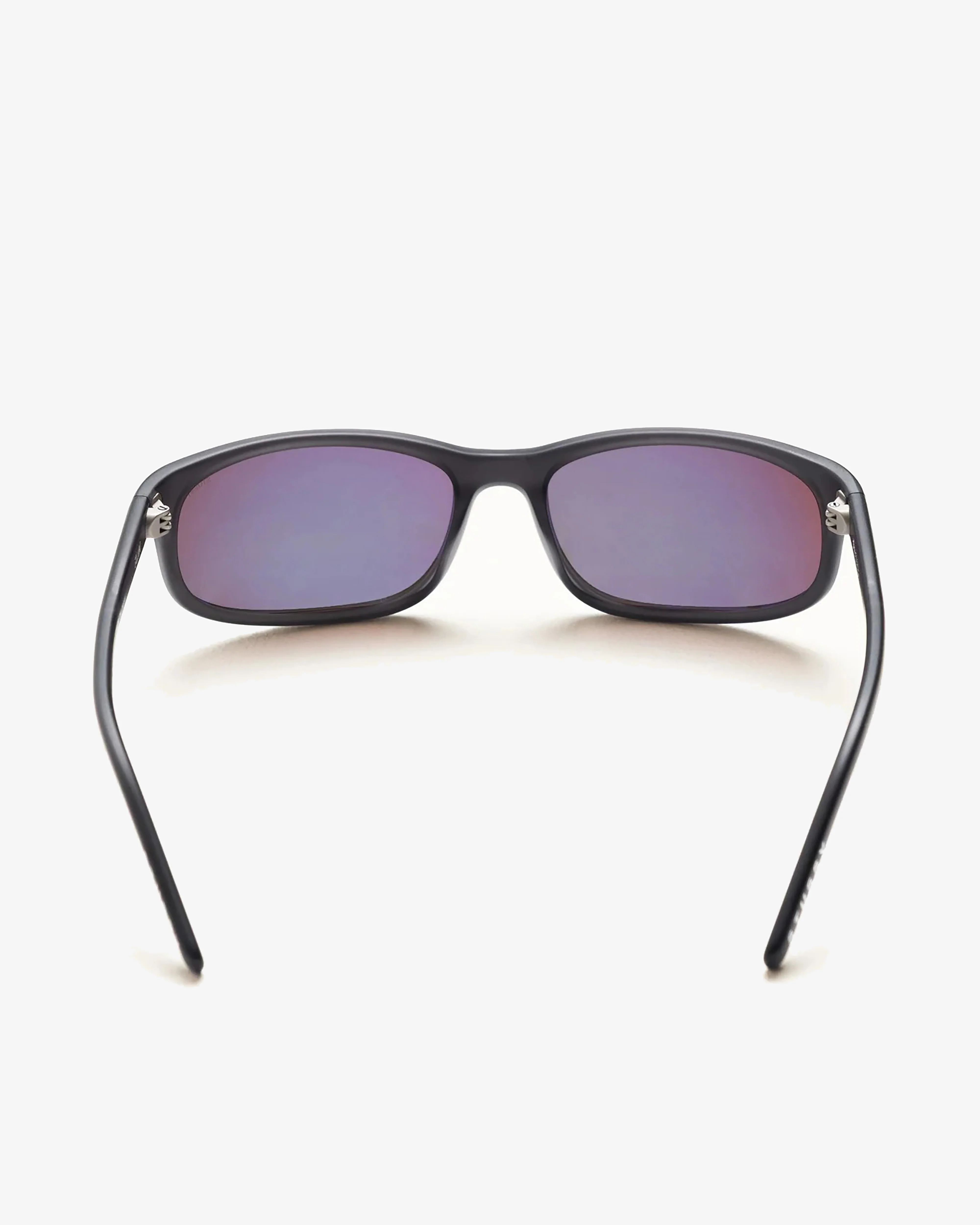 Stüssy - Julian Sunglasses - (Frost Black/Orange Mirror Lens)