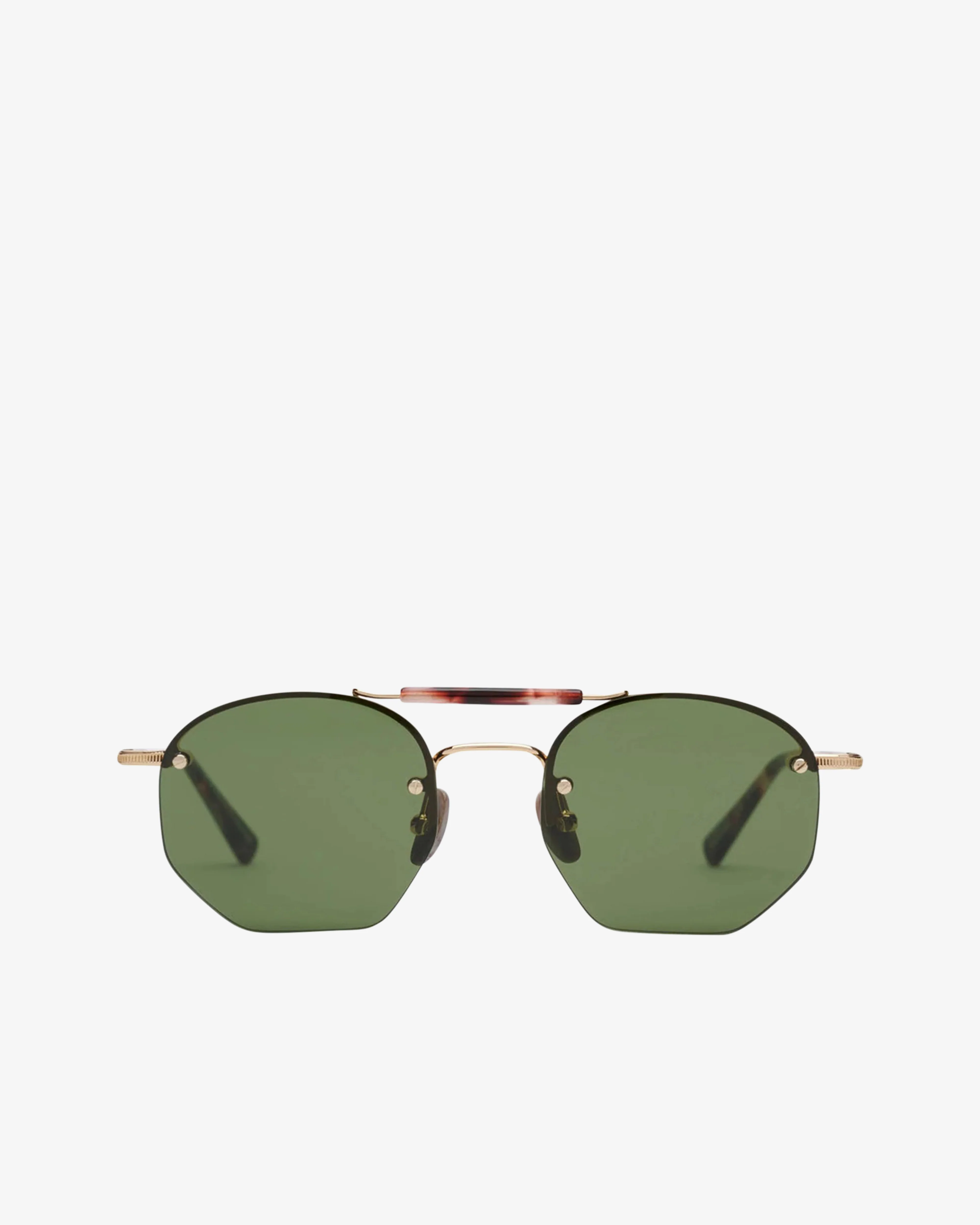 Brain Dead - Men's Kaz Sunglasses - (Gold)