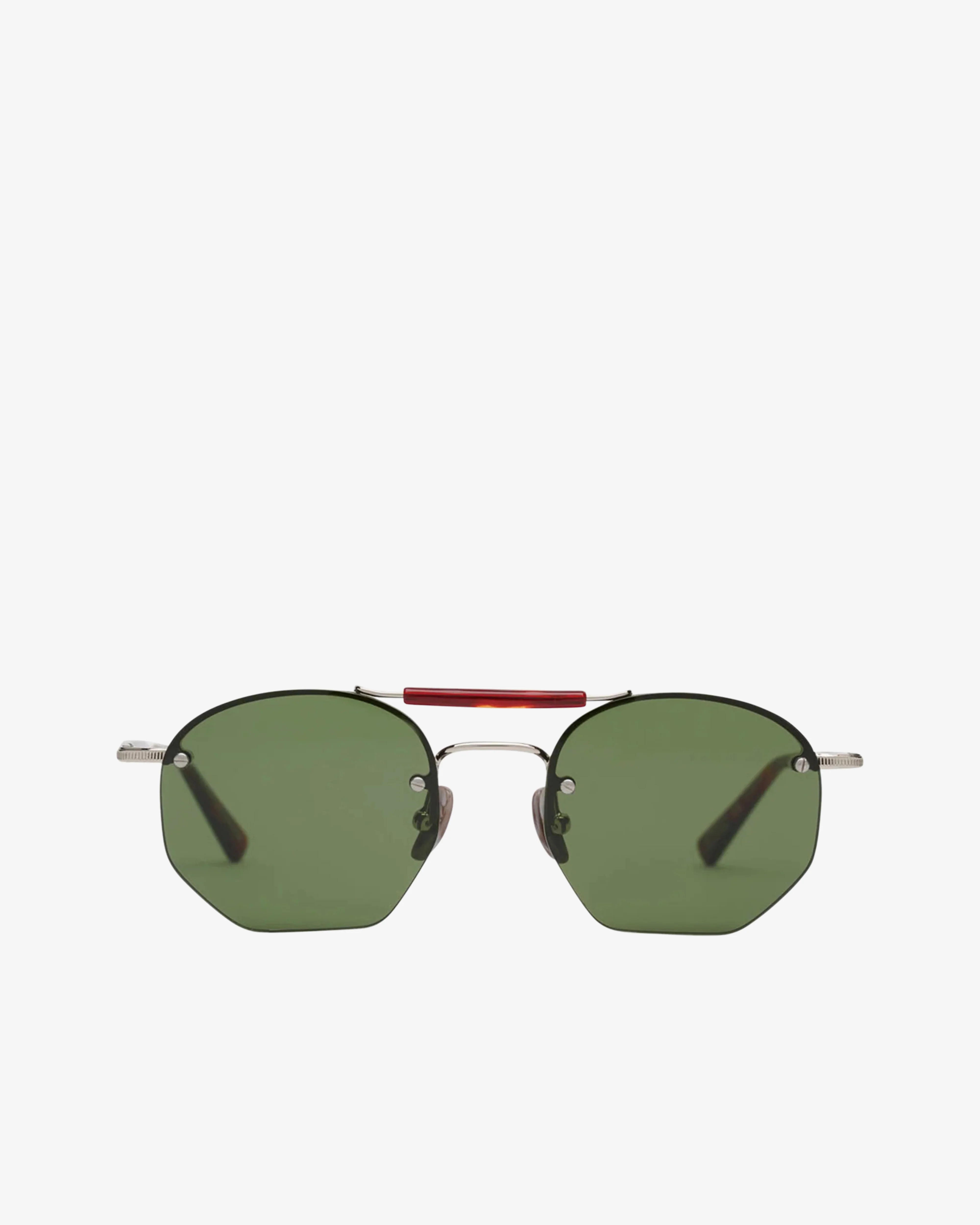 Brain Dead - Men's Kaz Sunglasses - (Silver)