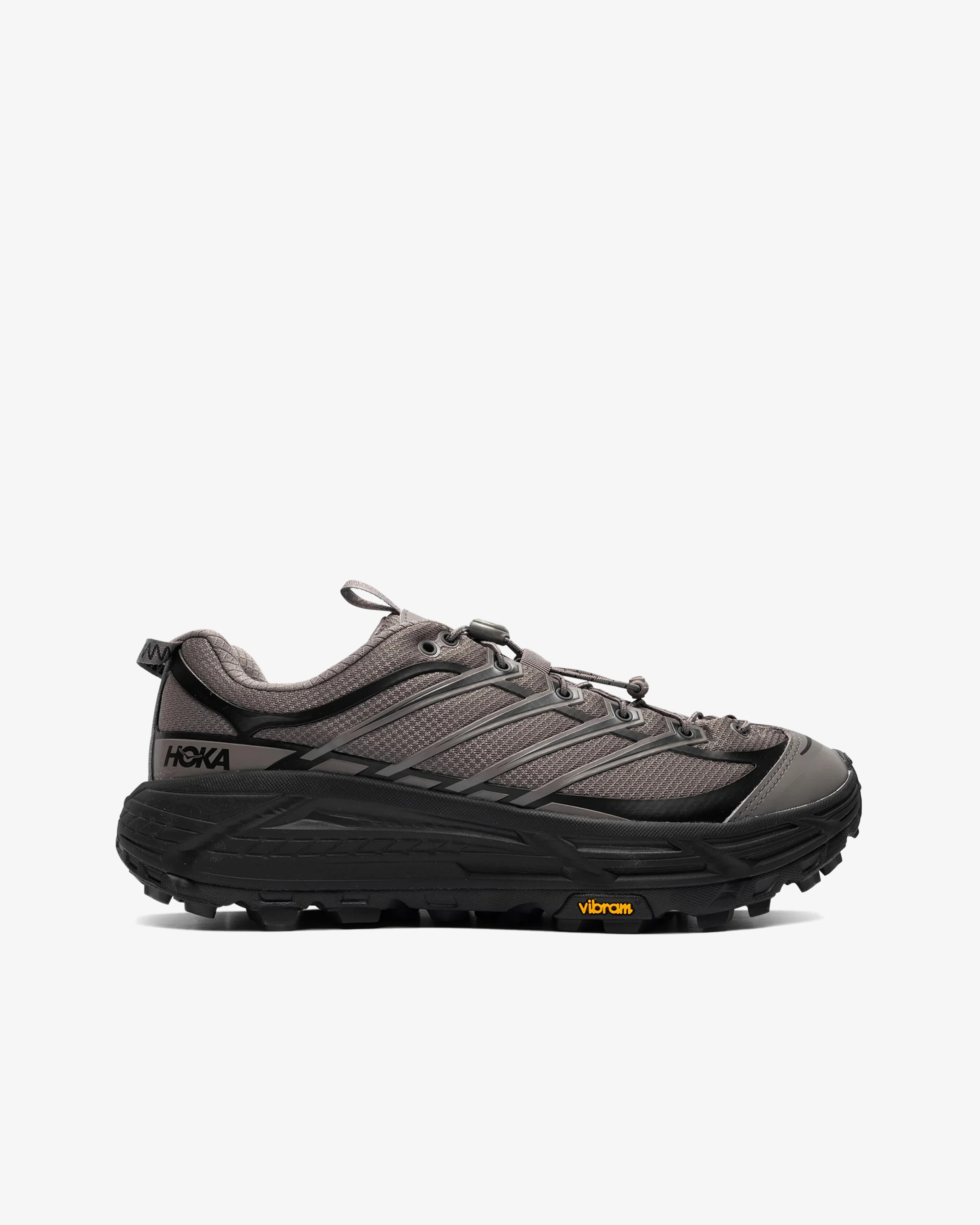 Hoka - Men's U Mafate Three2 Sneakers - (Gravel/Carbon Black)