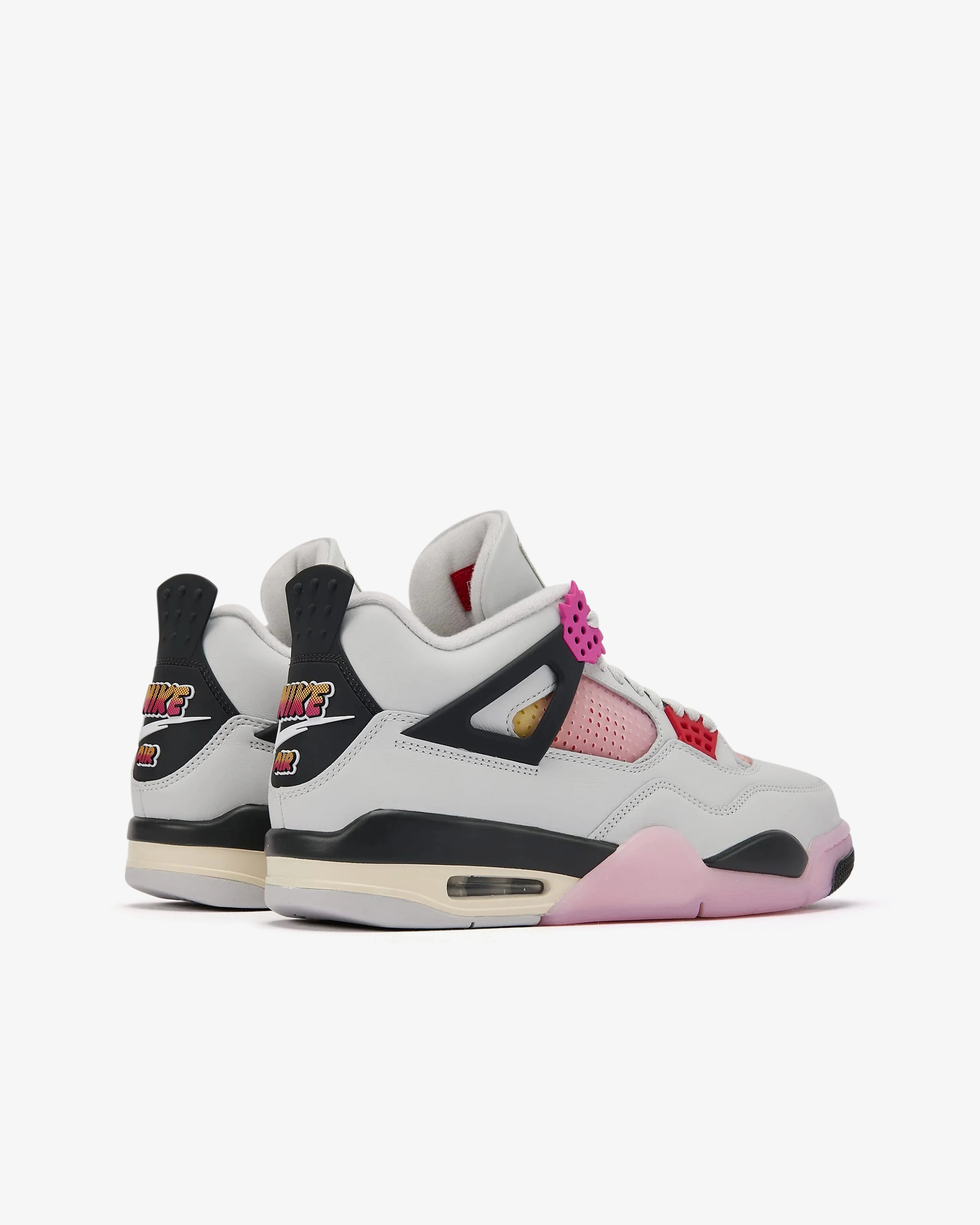 Jordan - Air Jordan 4 Retro Comic - (Off White/Pink)