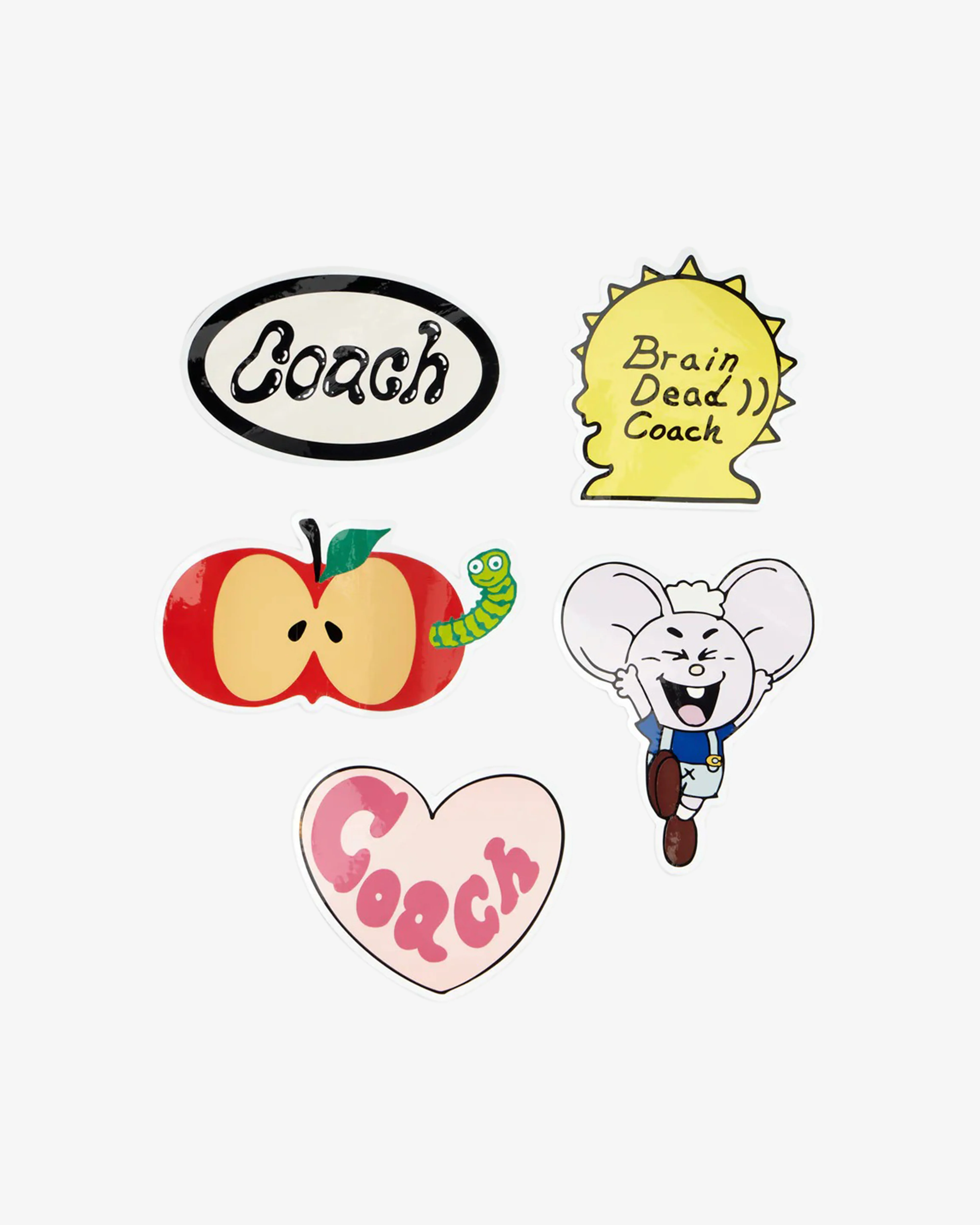 Brain Dead - Coach Sticker Set - (Multi) view 1, Click to Zoom in