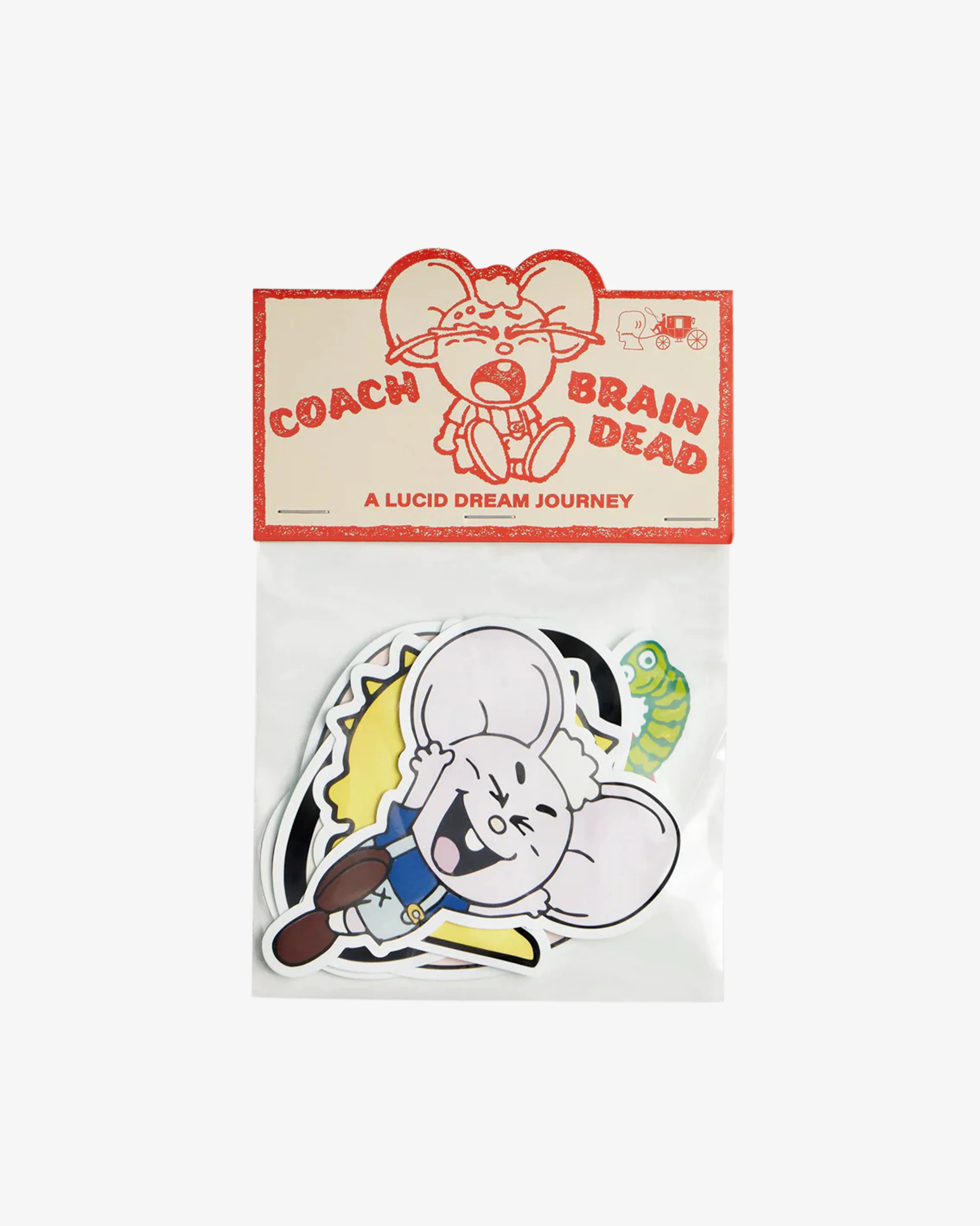 Brain Dead - Coach Sticker Set - (Multi) view 2, Click to Zoom in