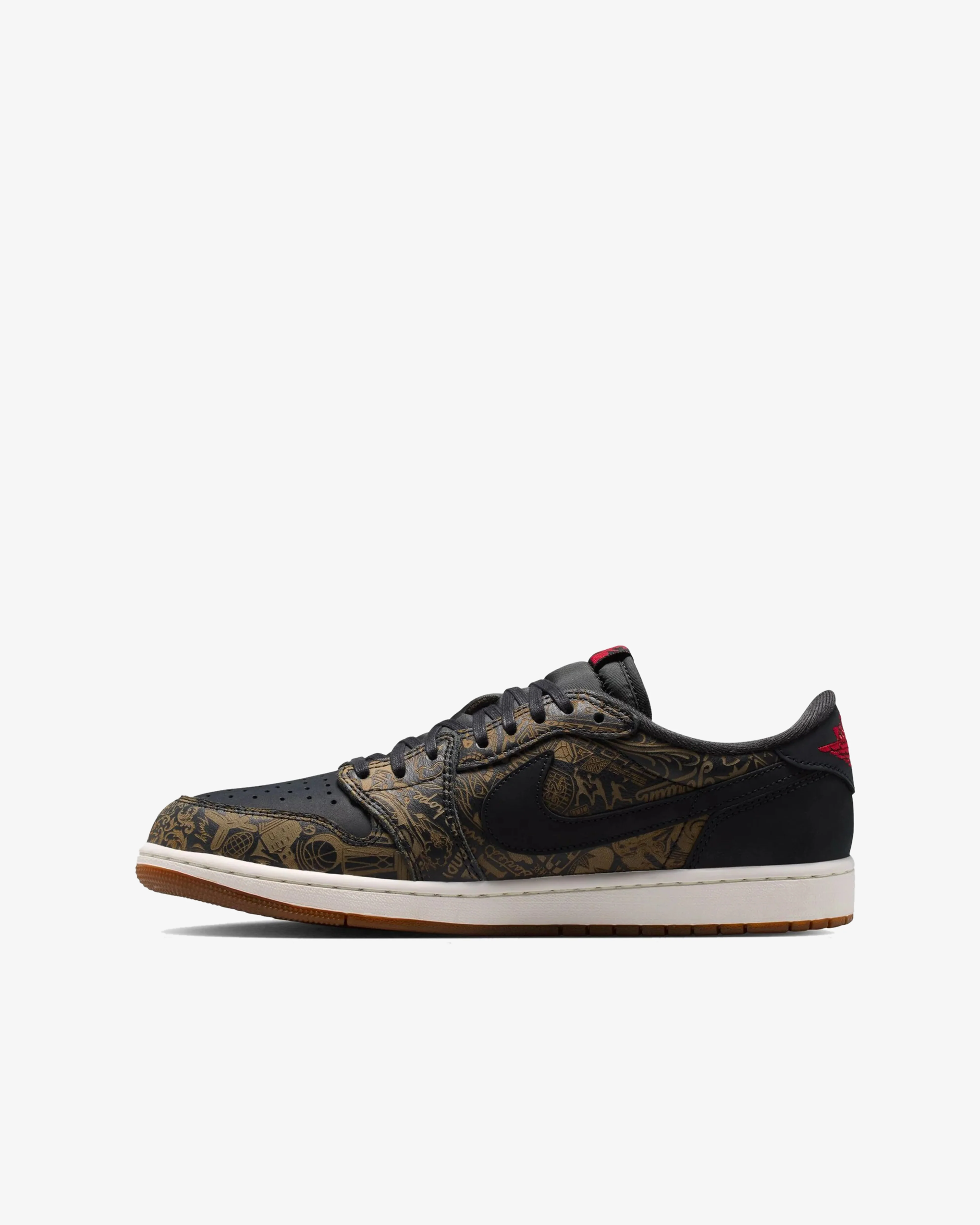 Jordan - Air Jordan 1 Low OG Laser - (Black/Varsity Red)