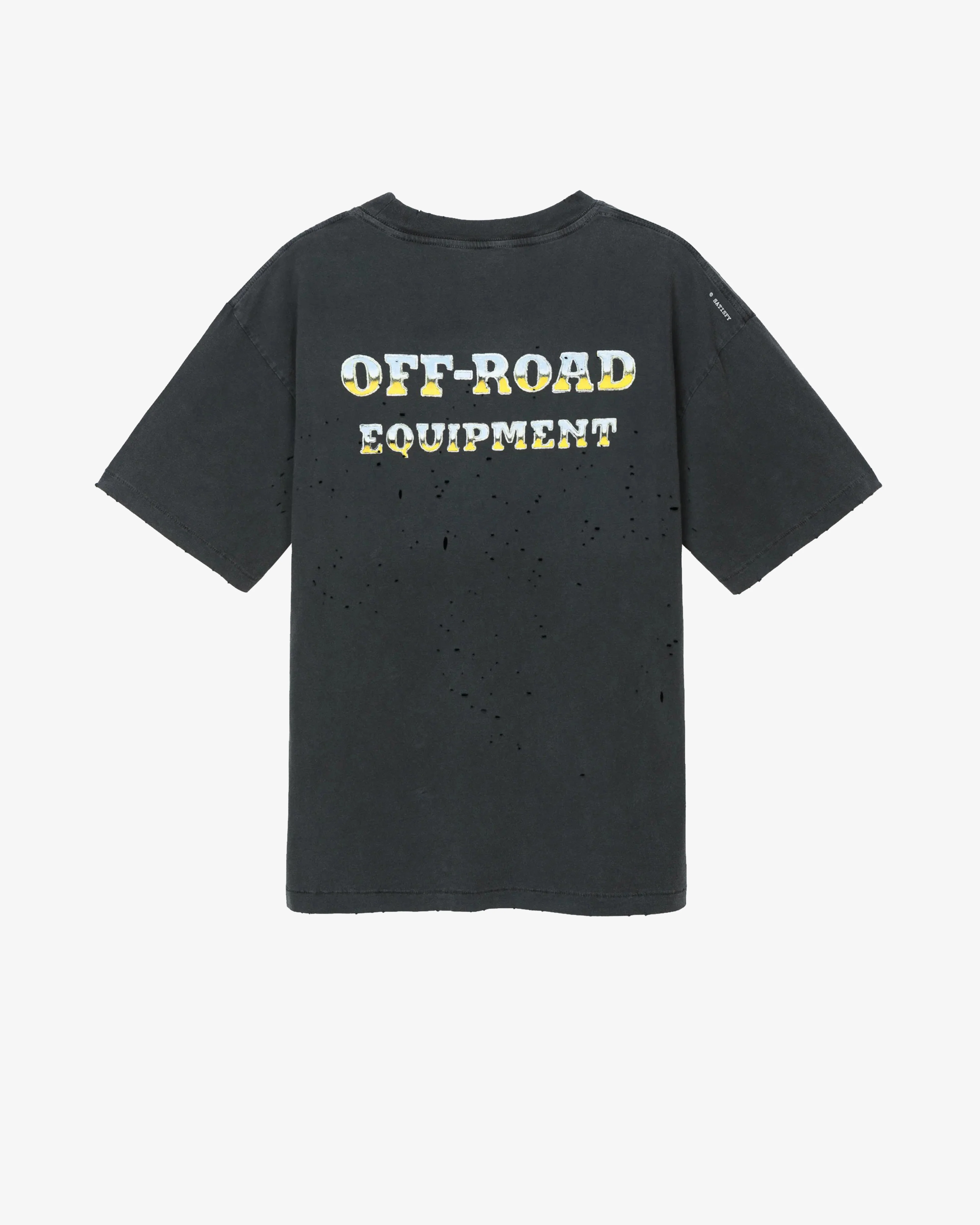 Satisfy - Men's MothTech T-Shirt - (Aged Black) view 2, Click to Zoom in