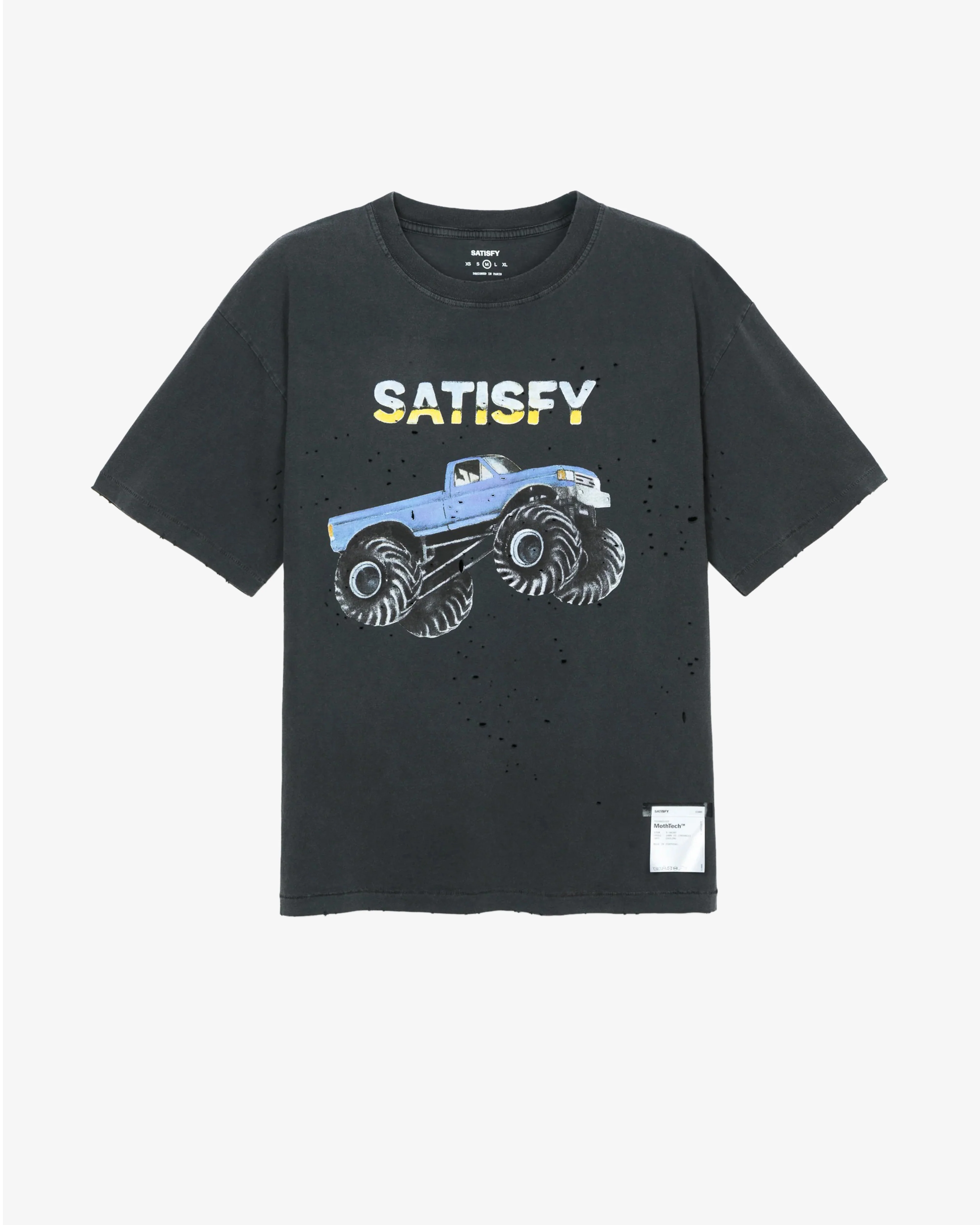 Satisfy - Men's MothTech T-Shirt - (Aged Black)