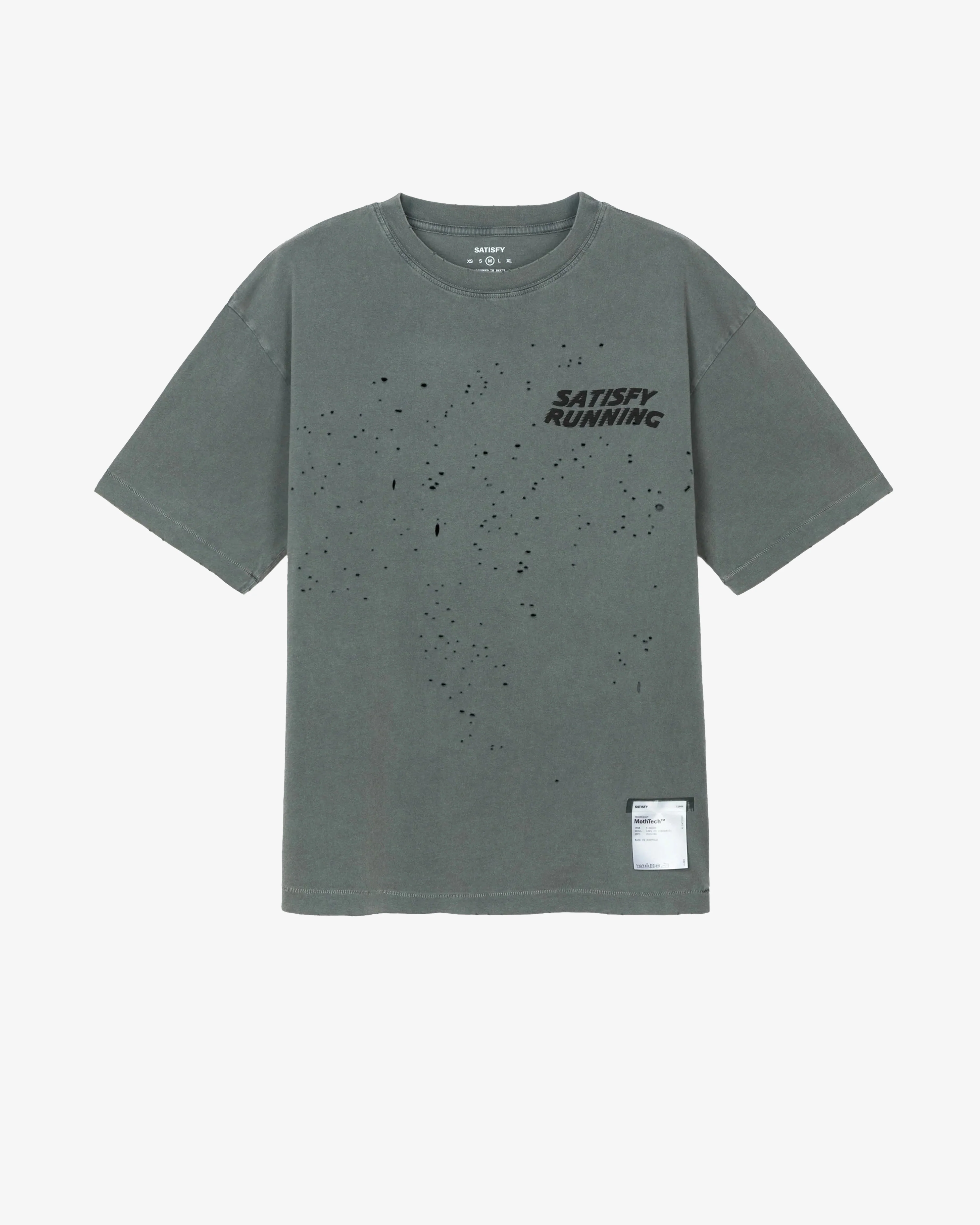 Satisfy - Men's MothTech T-Shirt - (Faded Black)