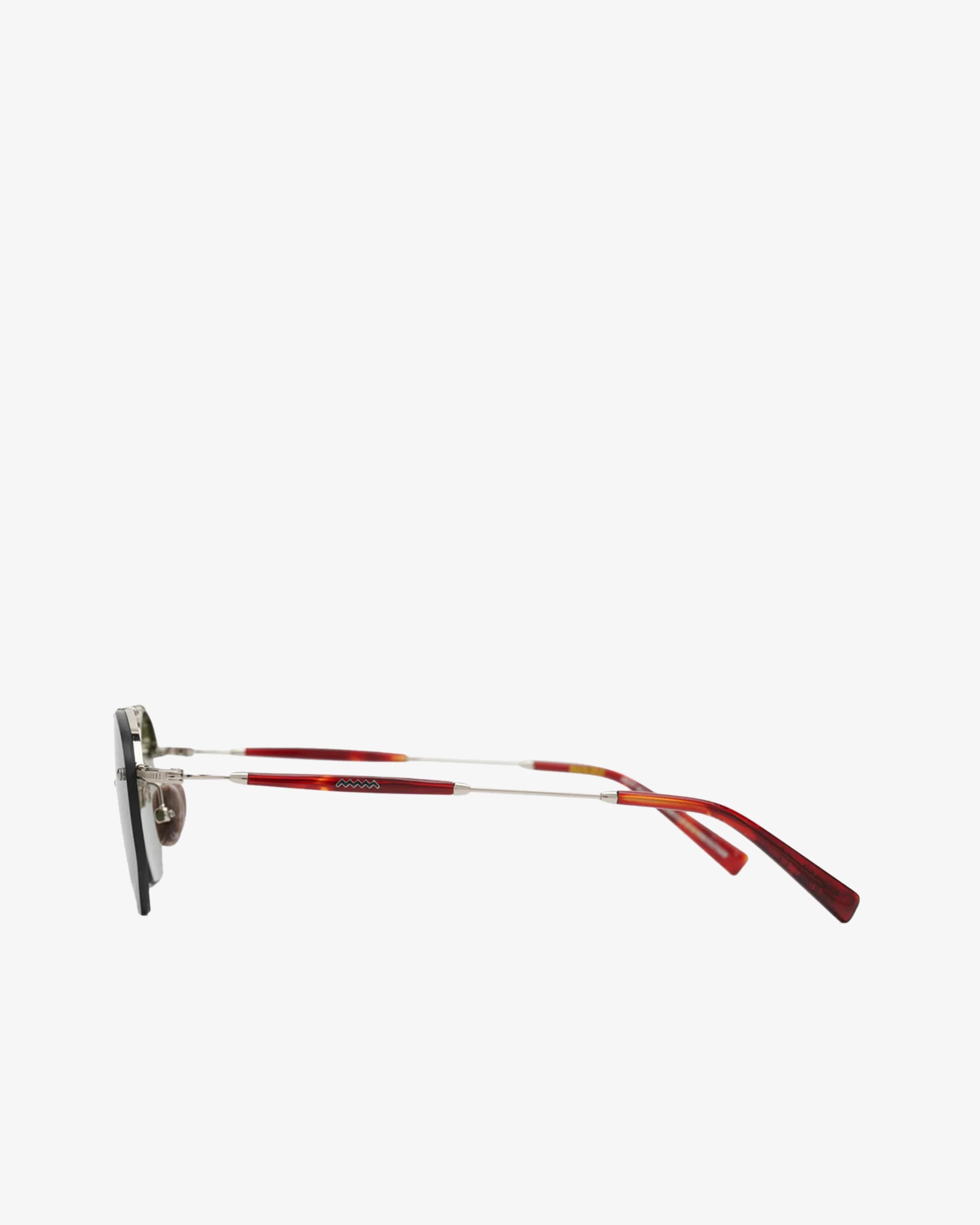 Brain Dead - Men's Kaz Sunglasses - (Silver)