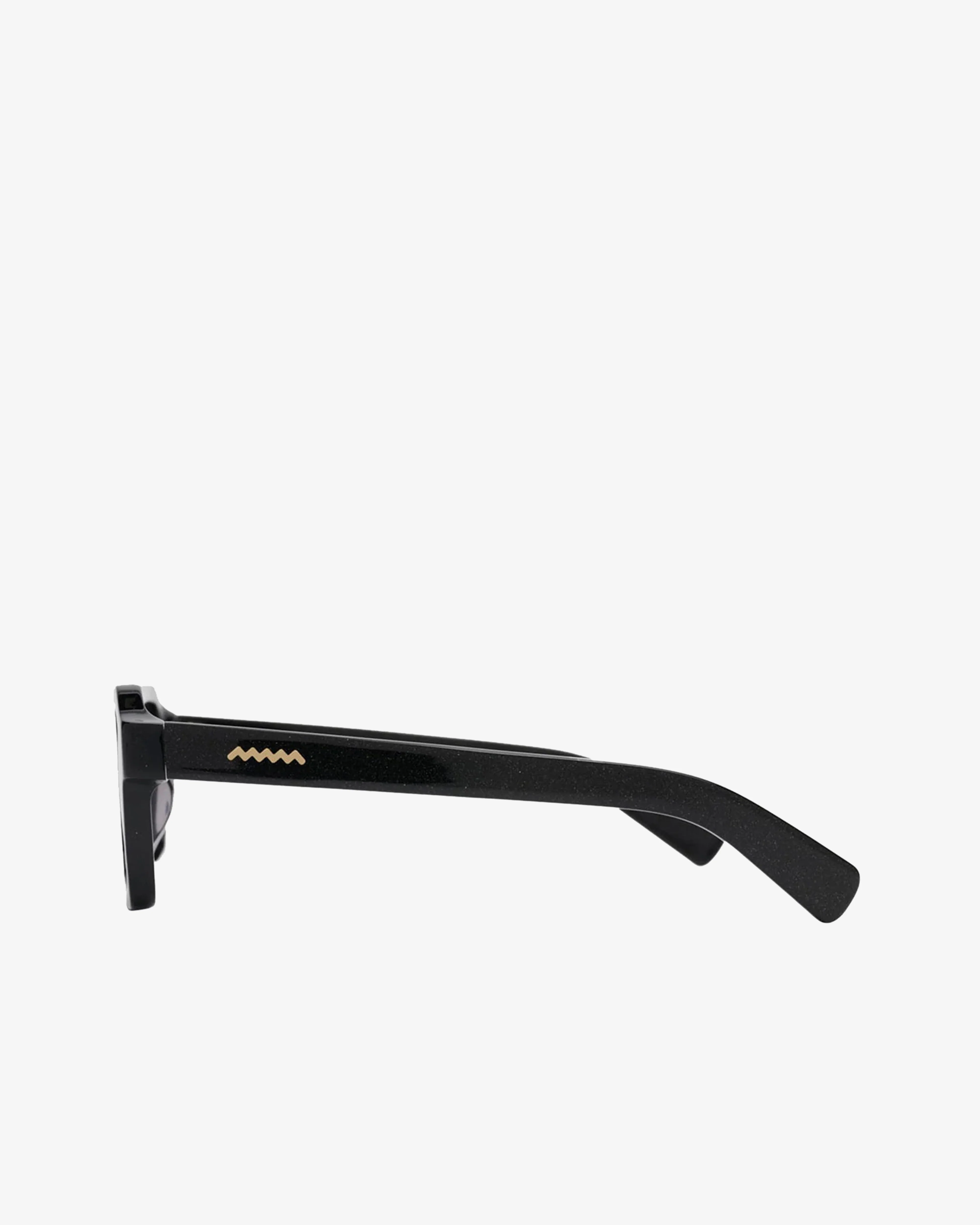 Brain Dead - Men's Stauton Sunglasses - (Black Sparkle)
