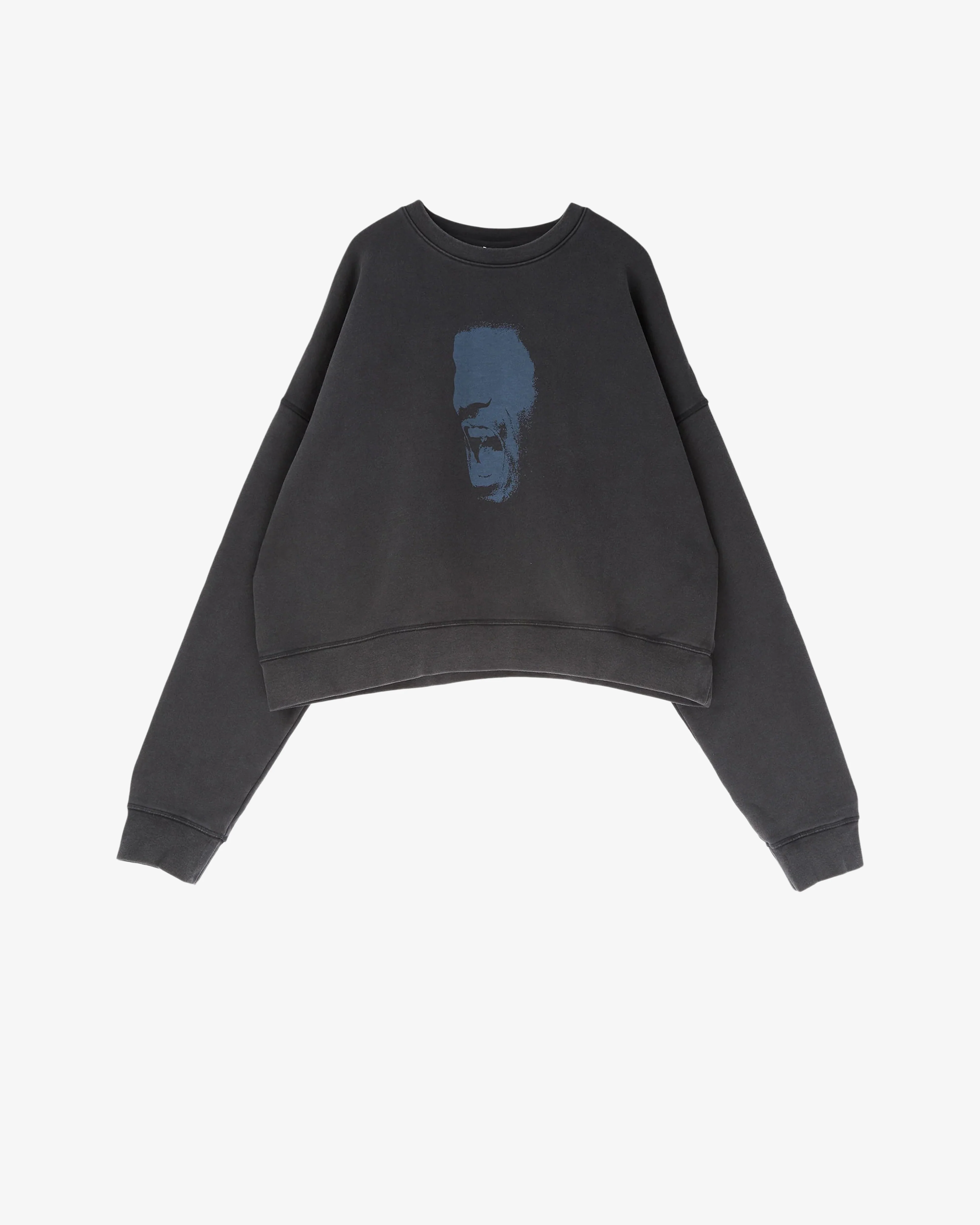 Nike - Men's Jordan X IH Cropped Fleece Crew-Neck Sweatshirt - (Black)