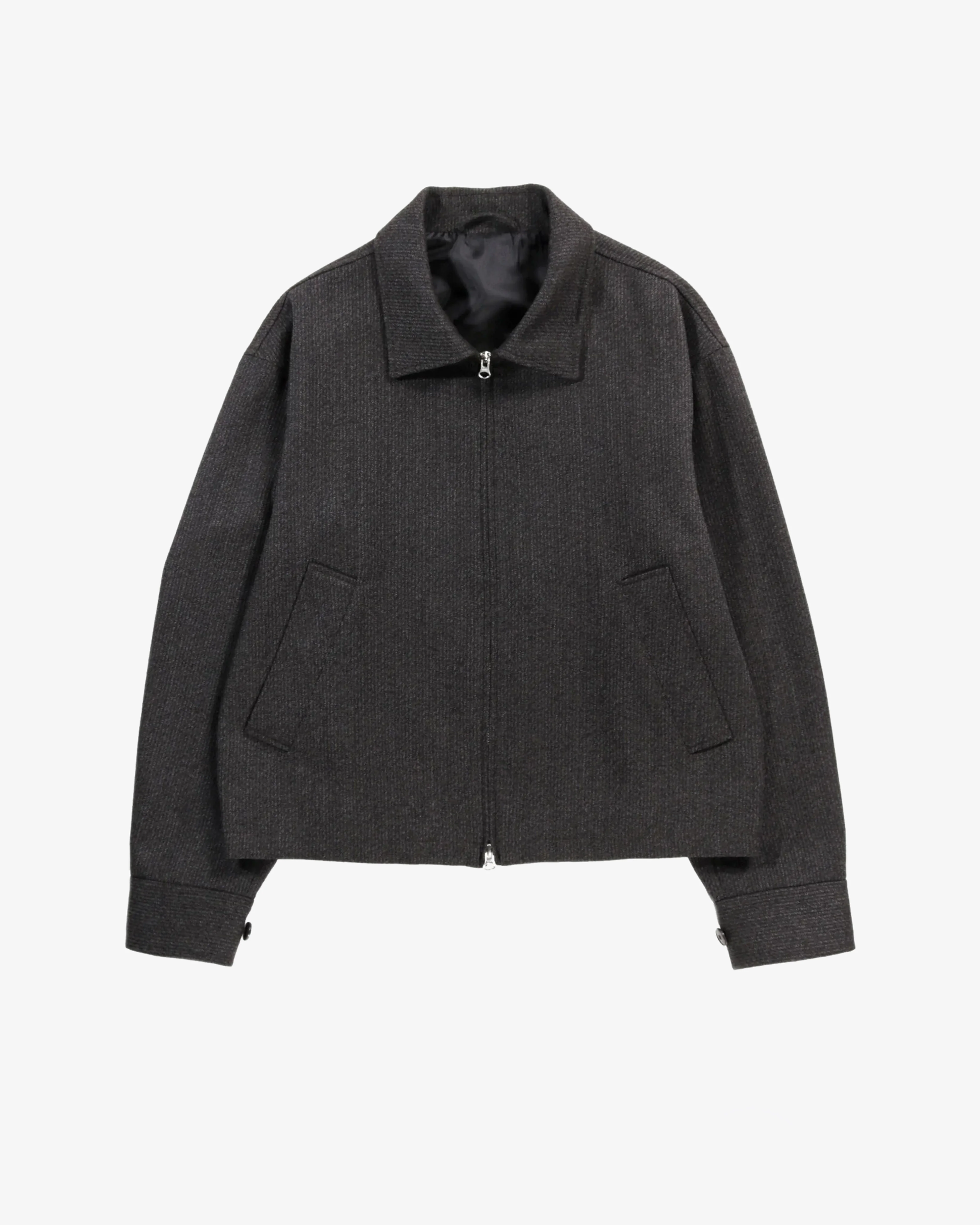 MFPEN - Men's Mail Jacket - (Brown Melange Stripe)