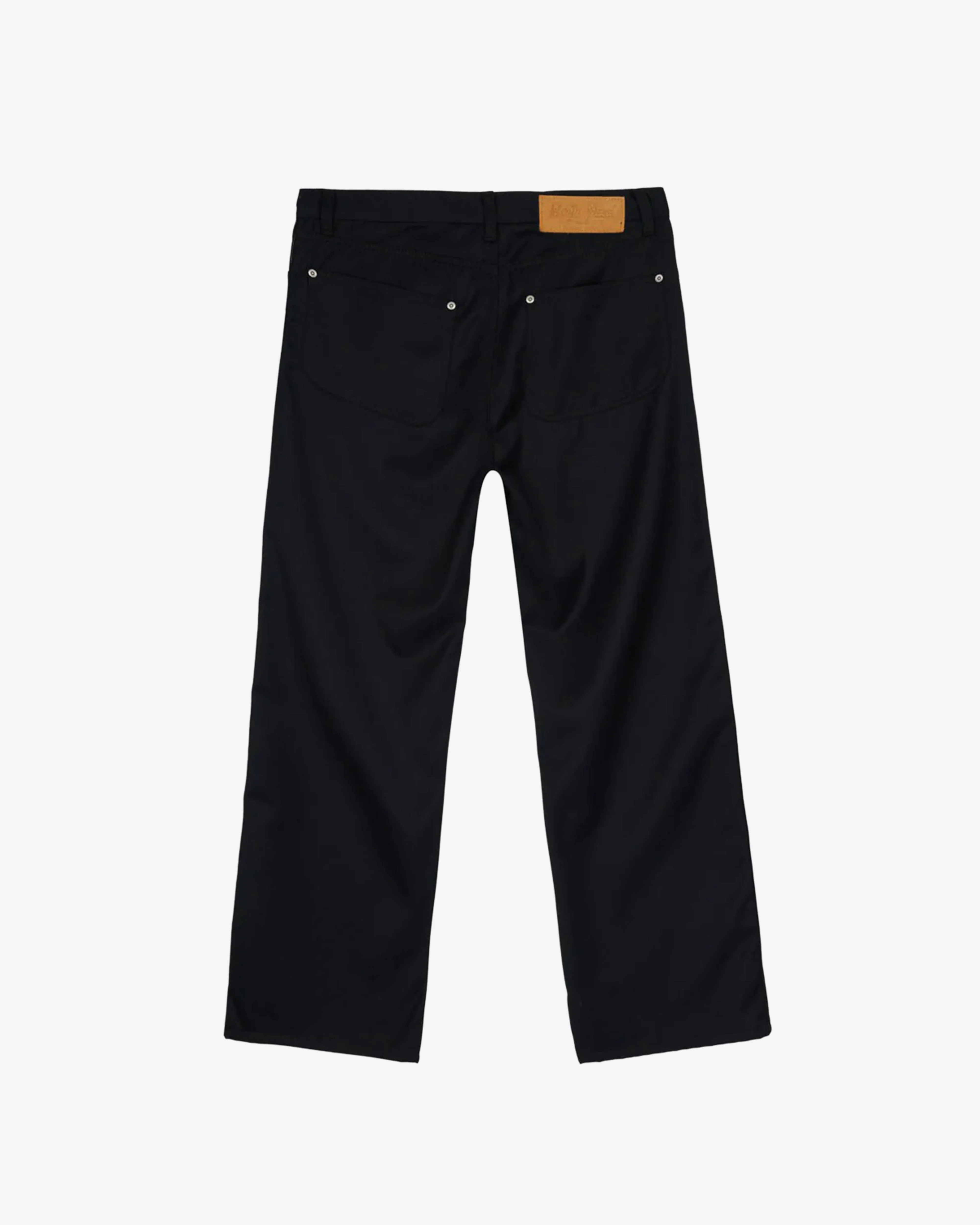 Brain Dead - Men's Serge Wool Type 00 Pant - (Black) view 2, Click to Zoom in